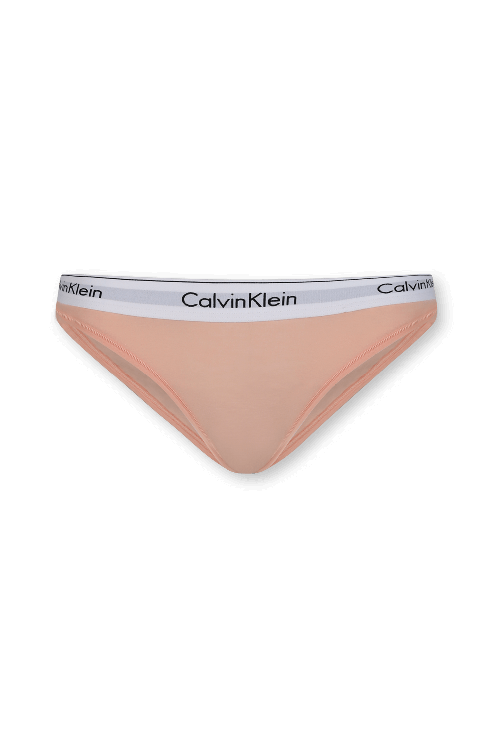 תמונה קידמית של תחתוני ביקיני עם לוגוטייפ CALVIN KLEIN