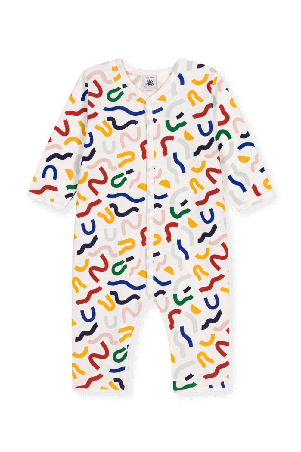 תמונה קידמית של פיג'מה ארוכה - גילאי 3-36 חודשים PETIT BATEAU