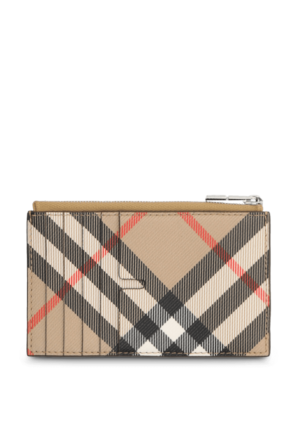 תמונה אחורית של ארנק כרטיסים עם רוכסן BURBERRY