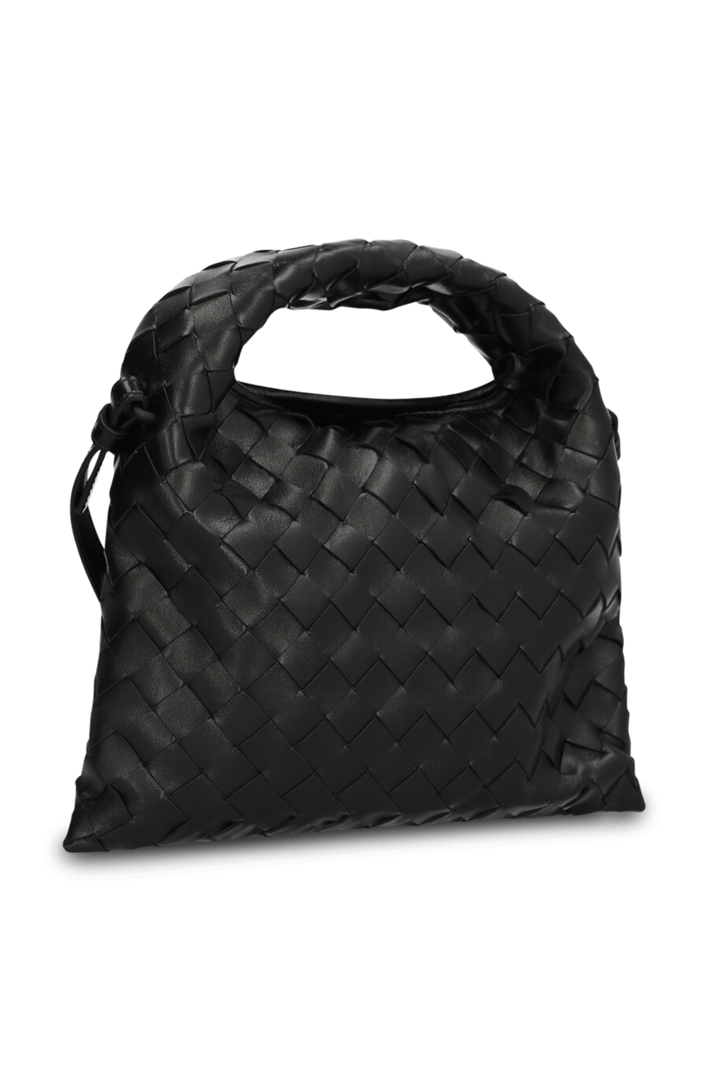 תמונה אחורית של תיק הופ בגודל מיני BOTTEGA VENETA
