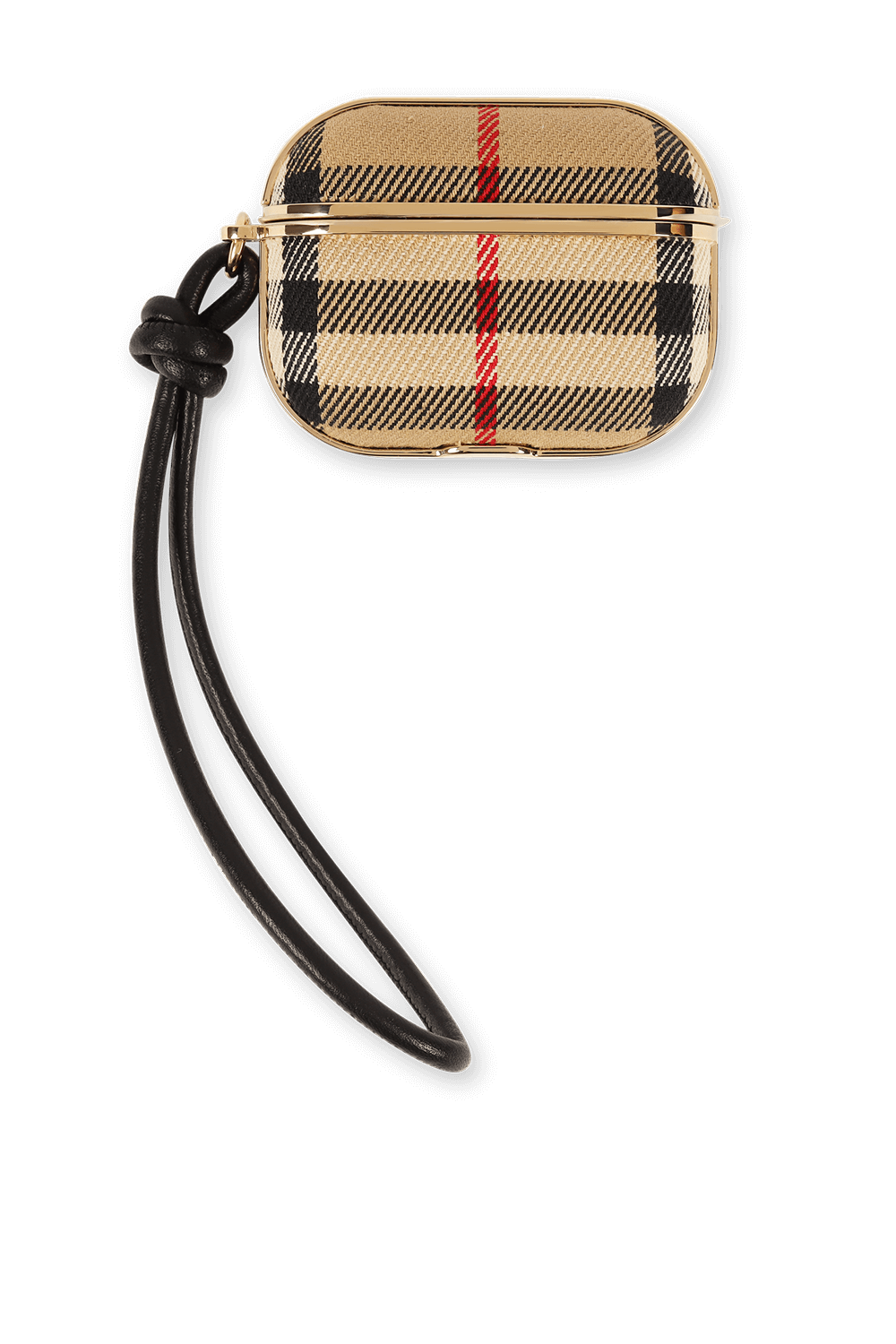 תמונה אחורית של Air Pod Case In Vintage Check BURBERRY