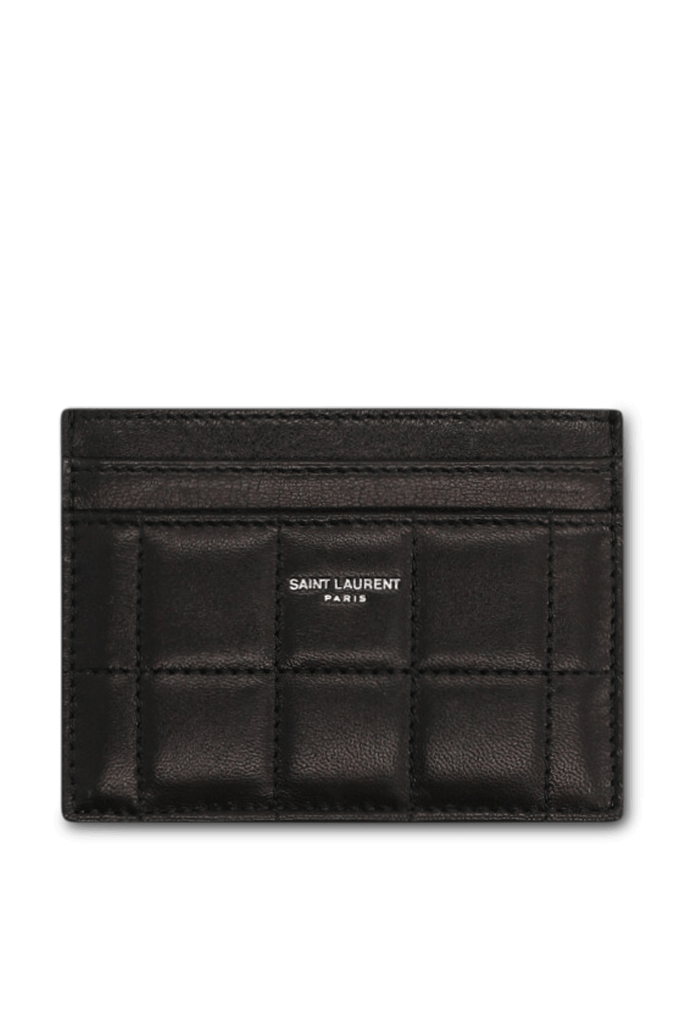 תמונה קידמית של ארנק כרטיסים מעור SAINT LAURENT