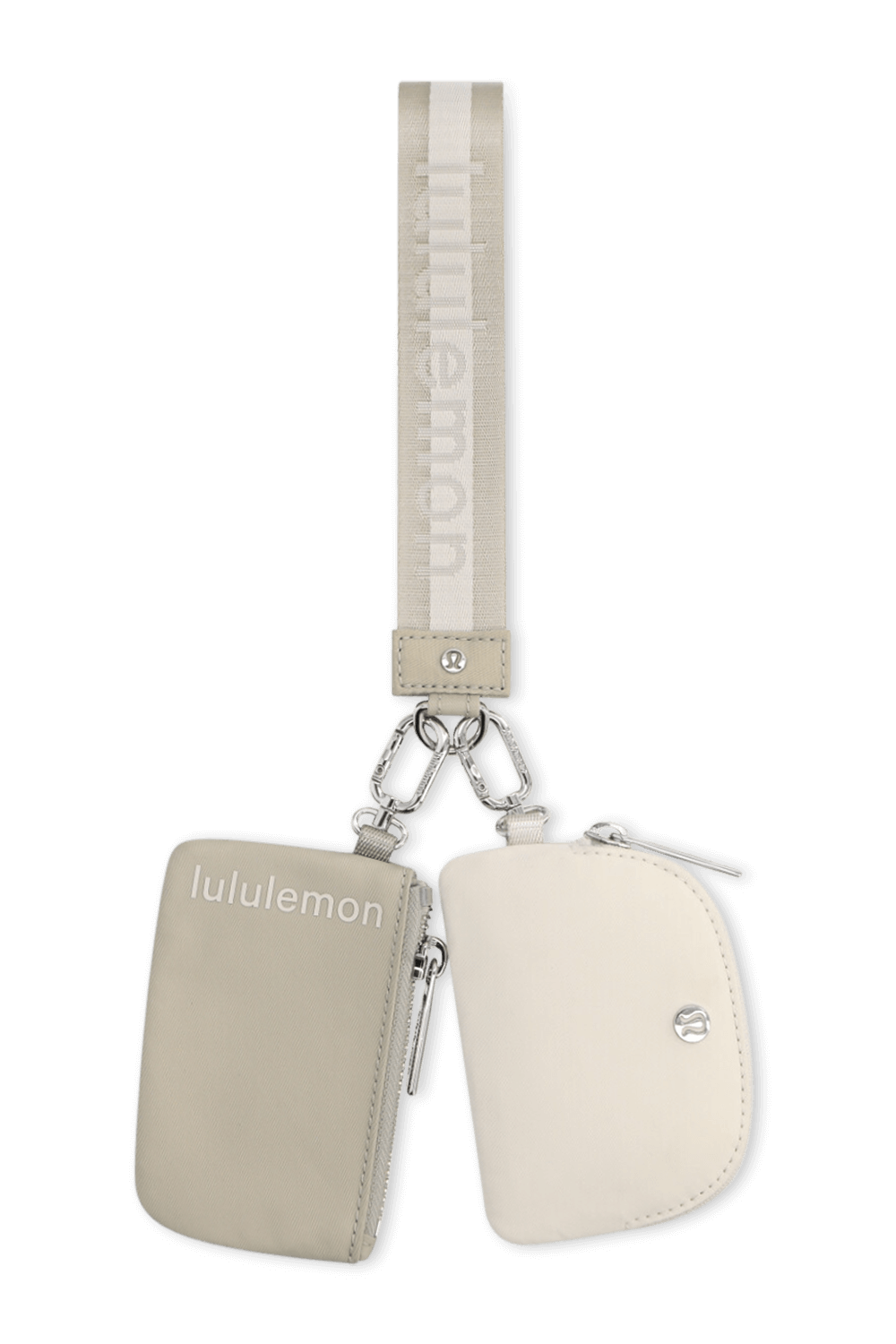 תמונה קידמית של Dual Pouch Wristlet Wordmark LULULEMON