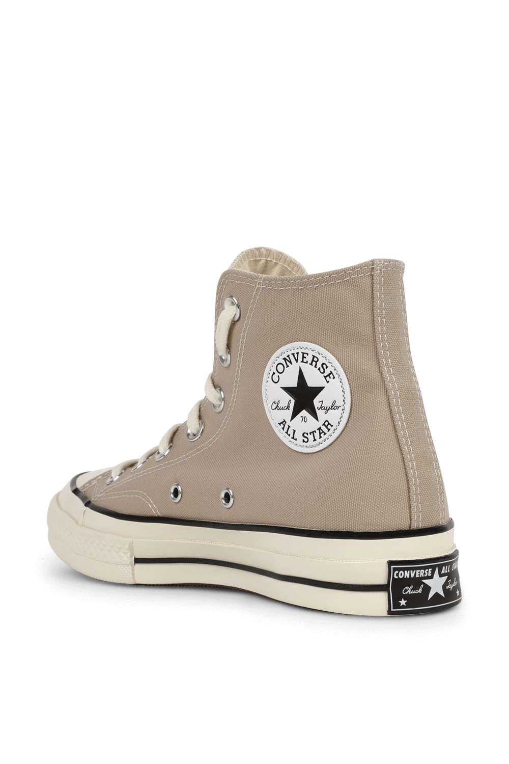 תמונה אחורית של נעלי סניקרס צ'אק 70 בגוון בז' CONVERSE
