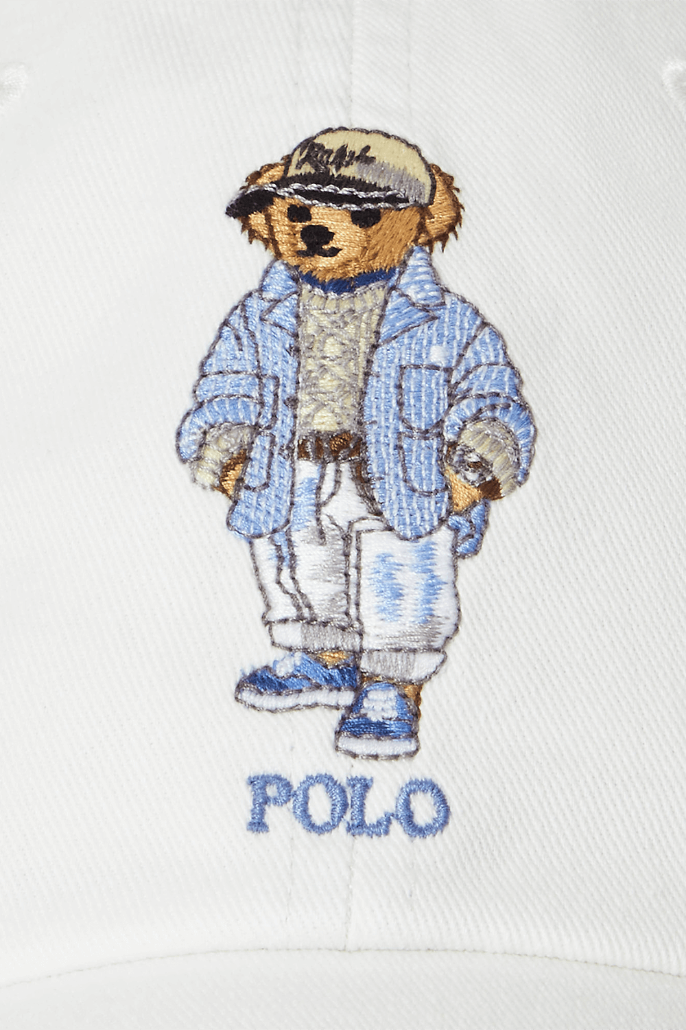 תמונת תקריב של כובע מצחייה POLO RALPH LAUREN