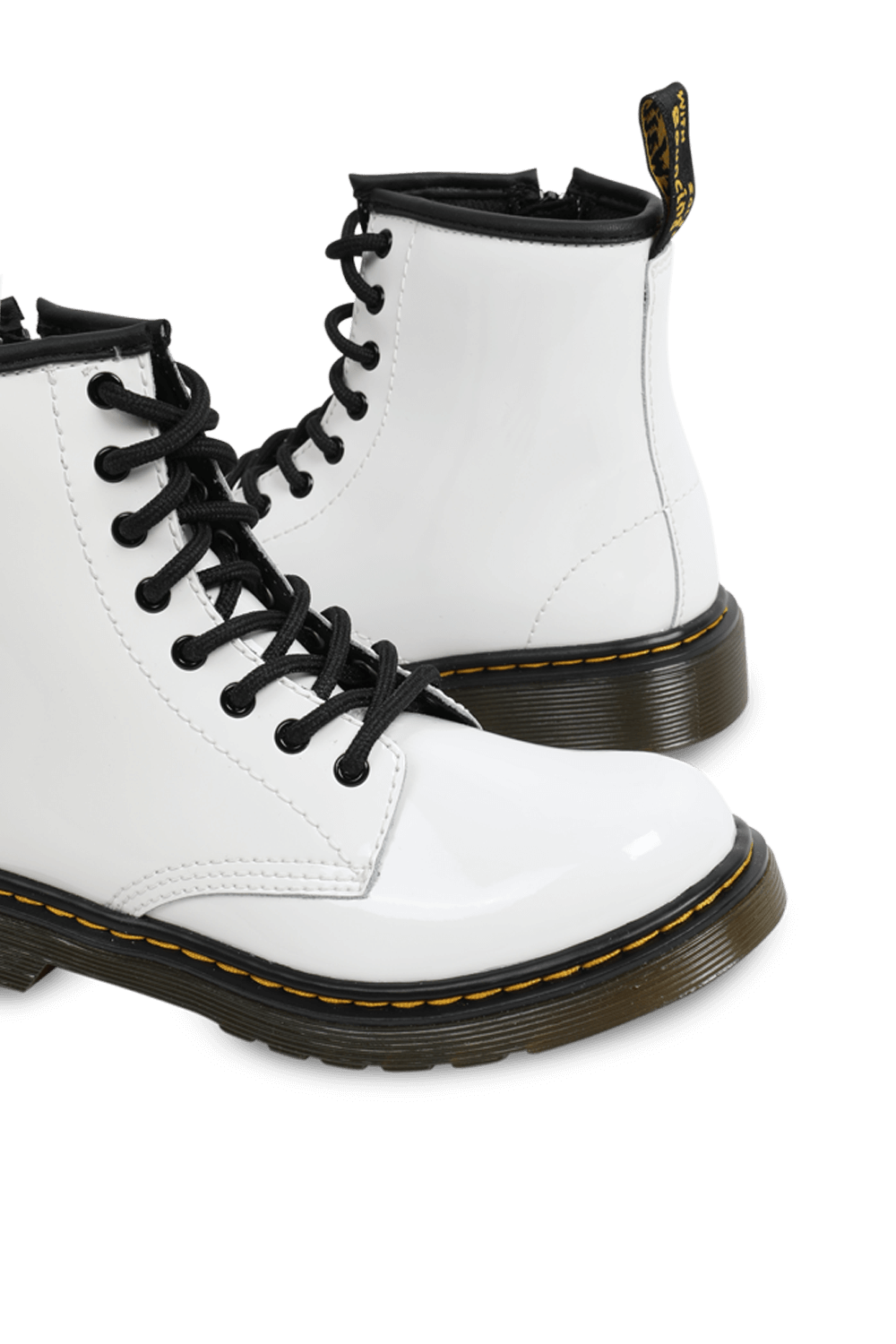 תמונת תקריב של מגפוני עור 1460 מידות 27-36 DR.MARTENS