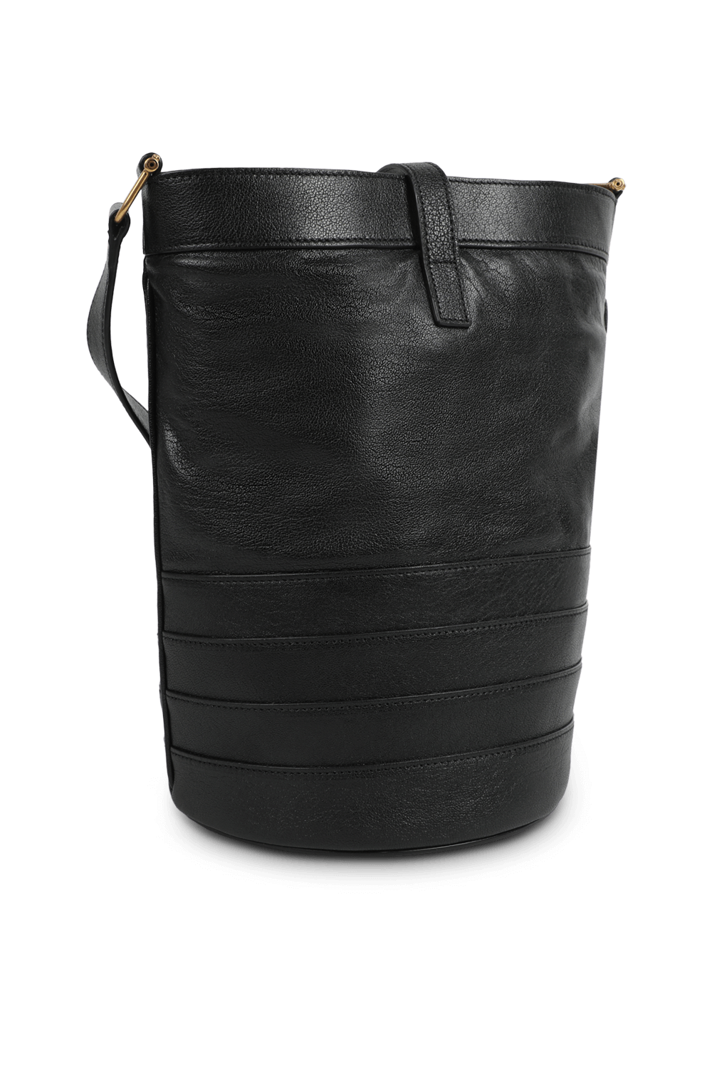 תמונה אחורית של תיק באקט פרמויר מעור SAINT LAURENT