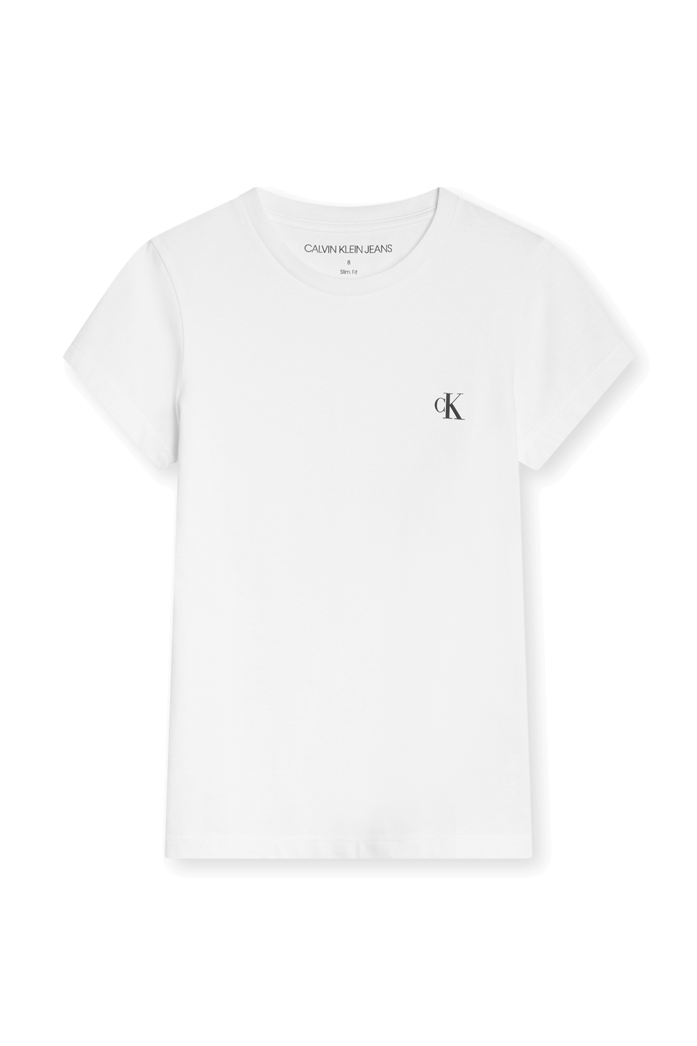 תמונת תקריב של מארז שתי חולצות טי סלים פיט CALVIN KLEIN