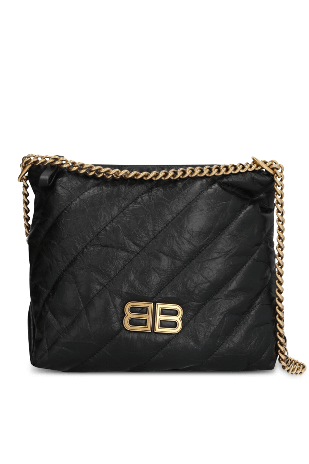 תמונה קידמית של תיק קראש הובו סמול BALENCIAGA
