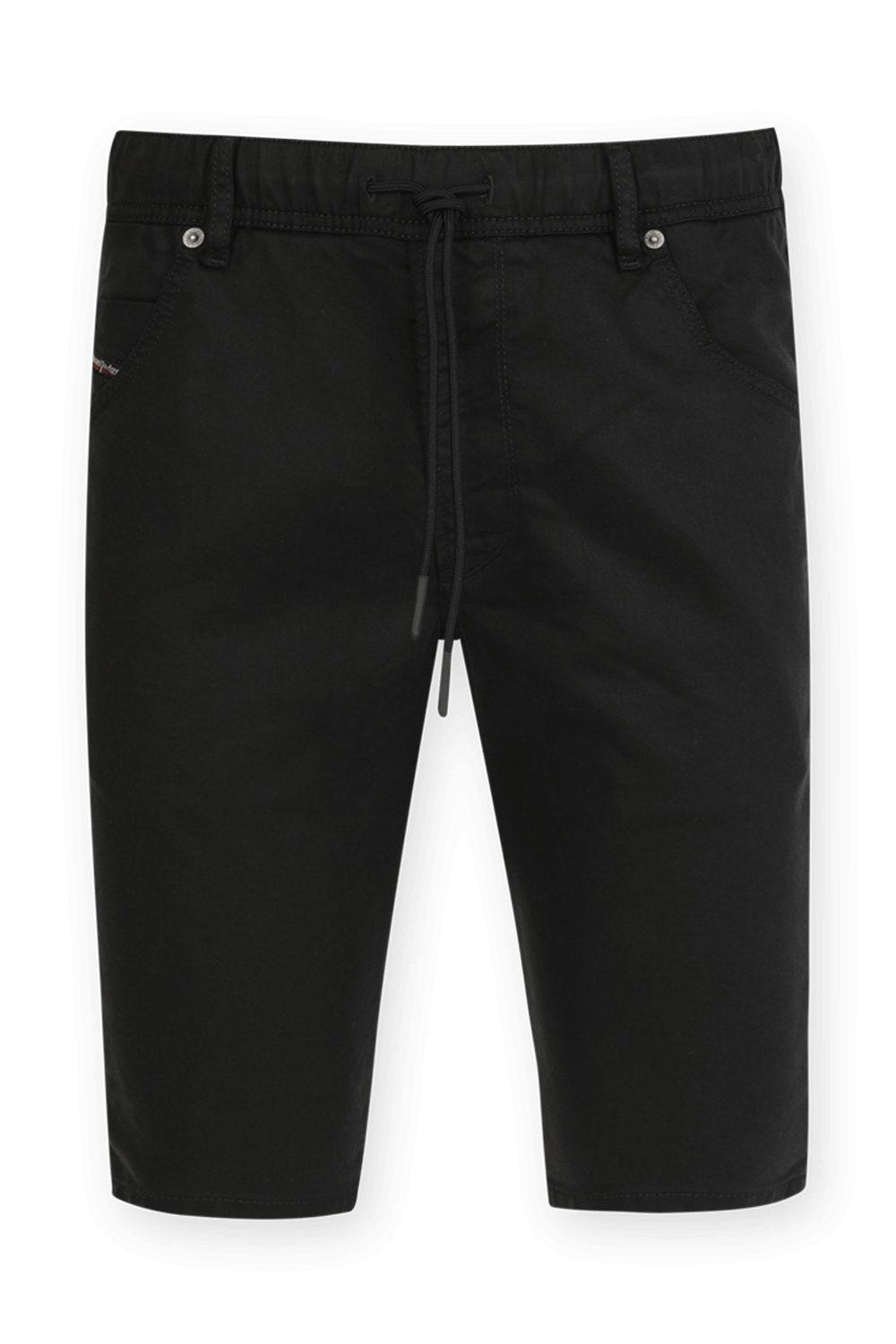 תמונה קידמית של Krooshort JoggJeans in Black