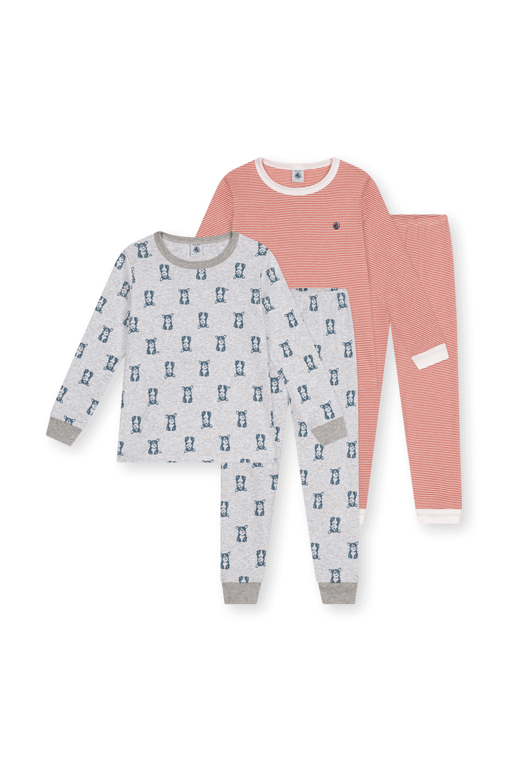 תמונה קידמית של סט פיג'מה - גילאי 6-12 שנים PETIT BATEAU