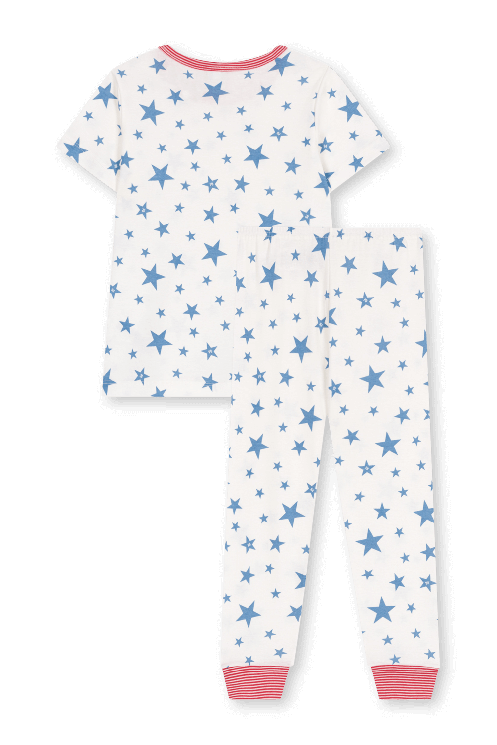 תמונה אחורית של סט פיג'מה - גילאים 2-5 שנים PETIT BATEAU