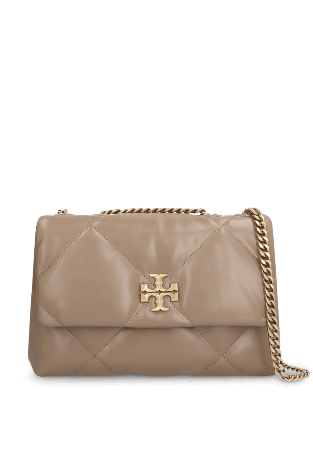 תמונה קידמית של תיק כתף קירה קווילט סמול TORY BURCH