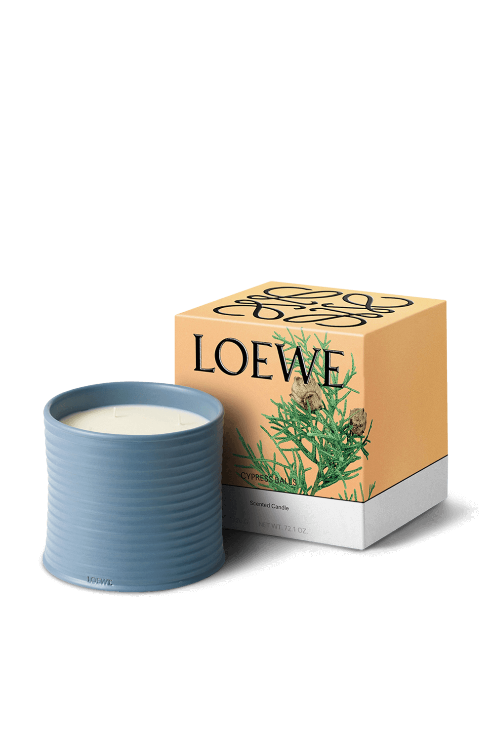 תמונה אחורית של LOEWE Cypress Large Scented Candle LOEWE PERFUMES
