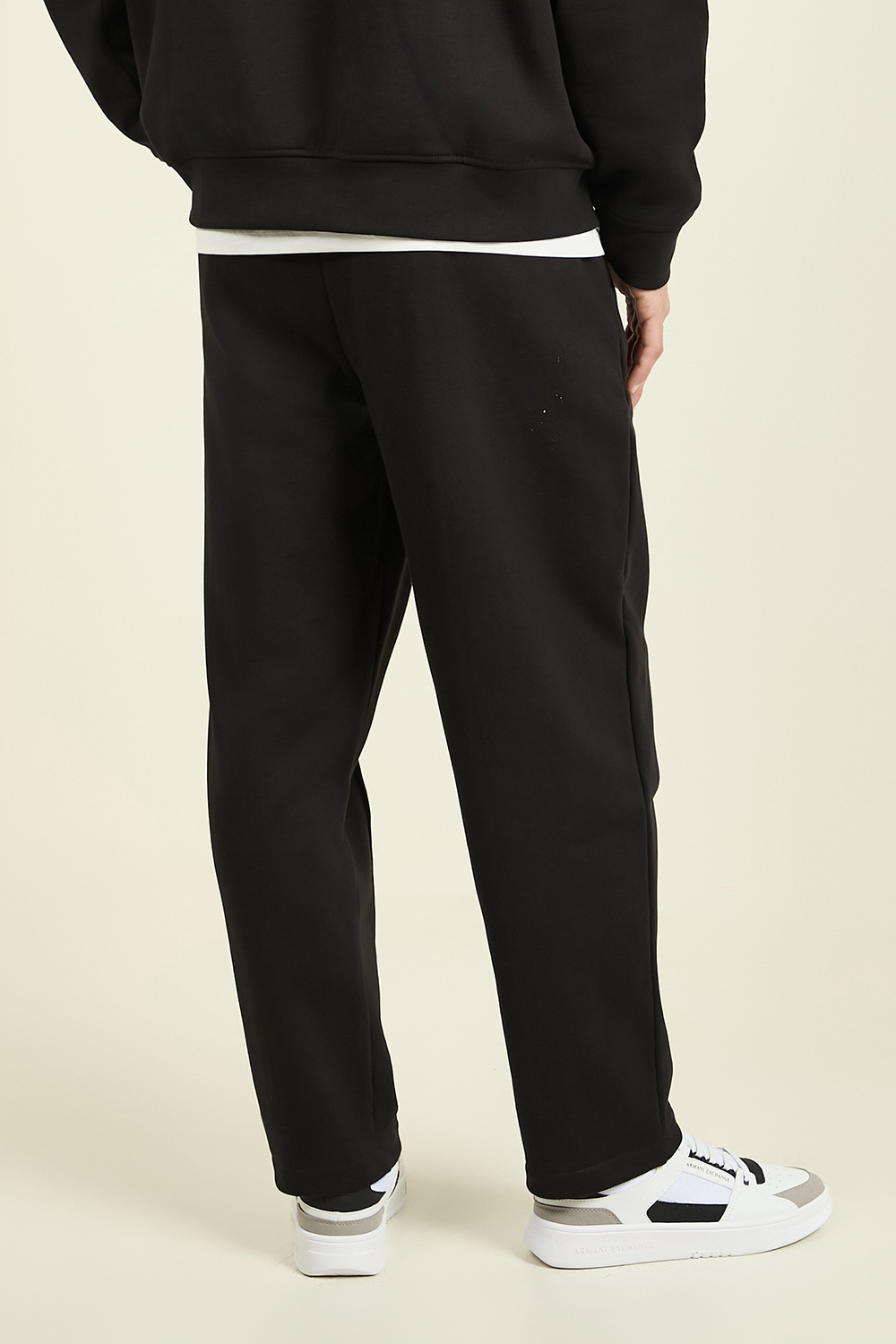 תמונת דוגמן אחורית של מכנסי ג'וג ארוכים ARMANI EXCHANGE