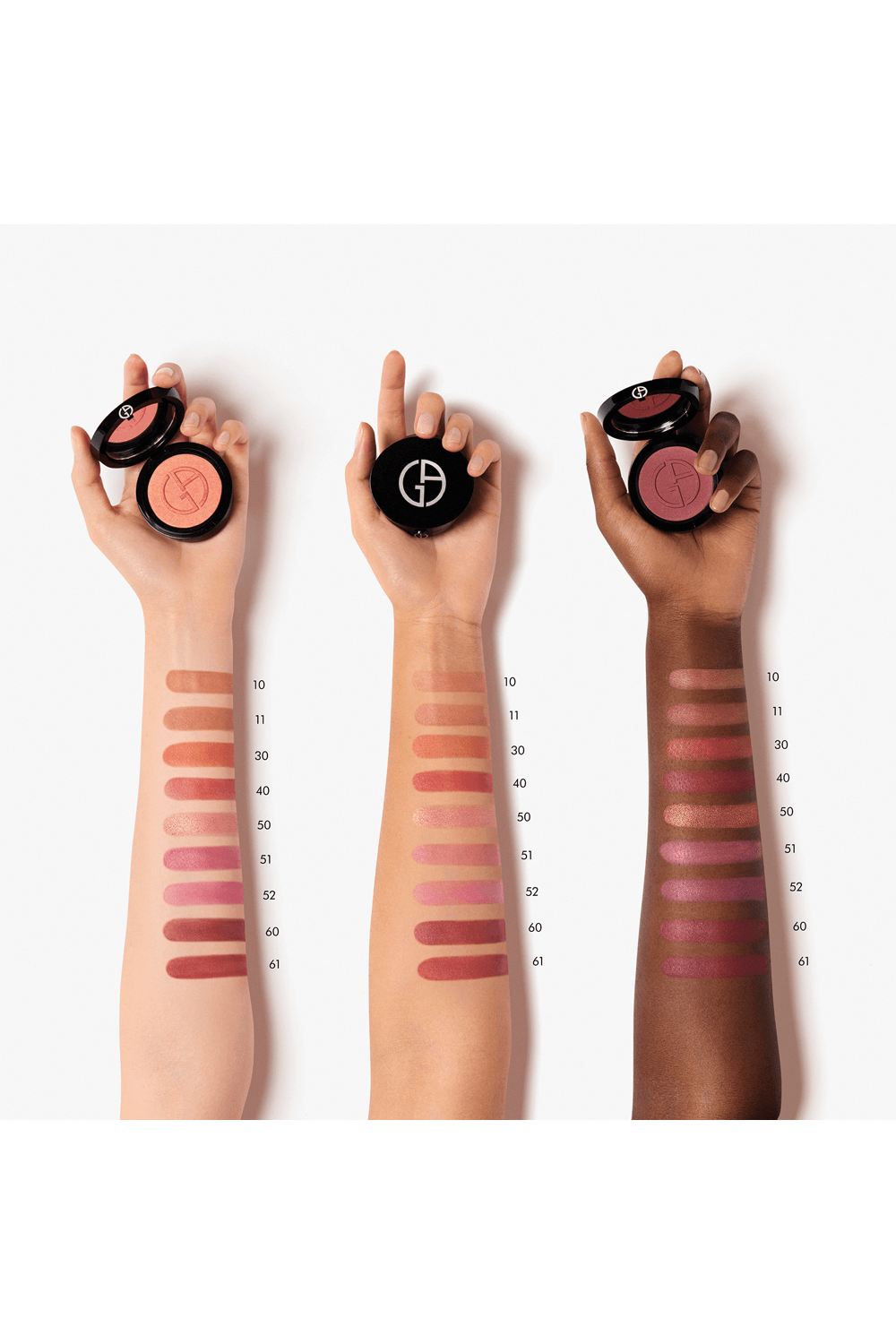 סומק לומינוס סילק גלואו 61 ARMANI BEAUTY