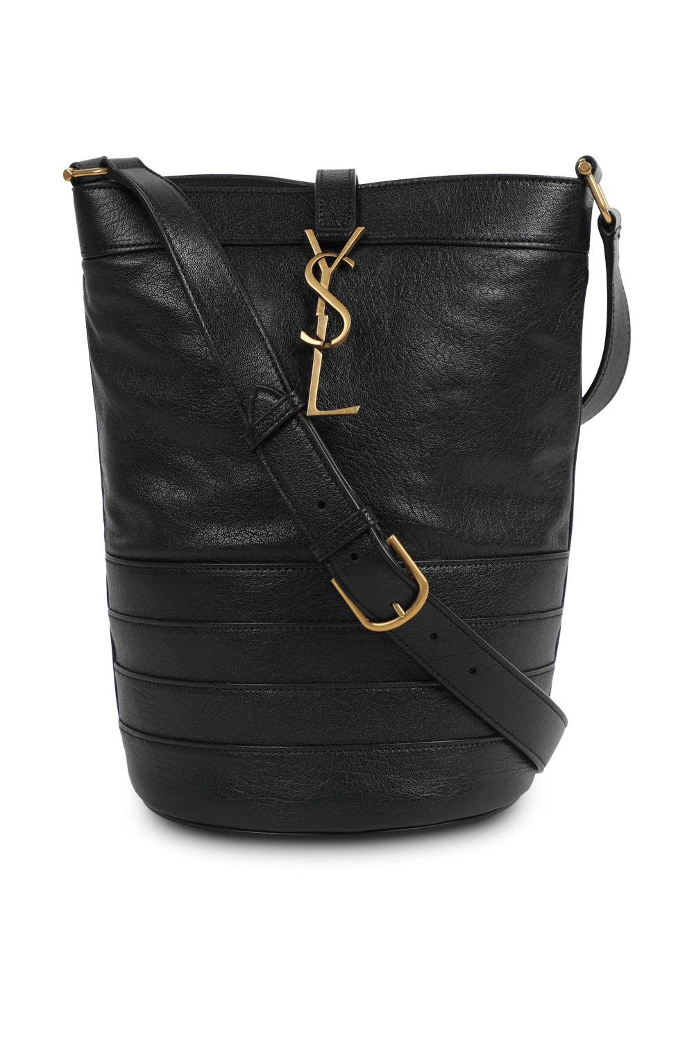 תמונה קידמית של תיק באקט פרמויר מעור SAINT LAURENT