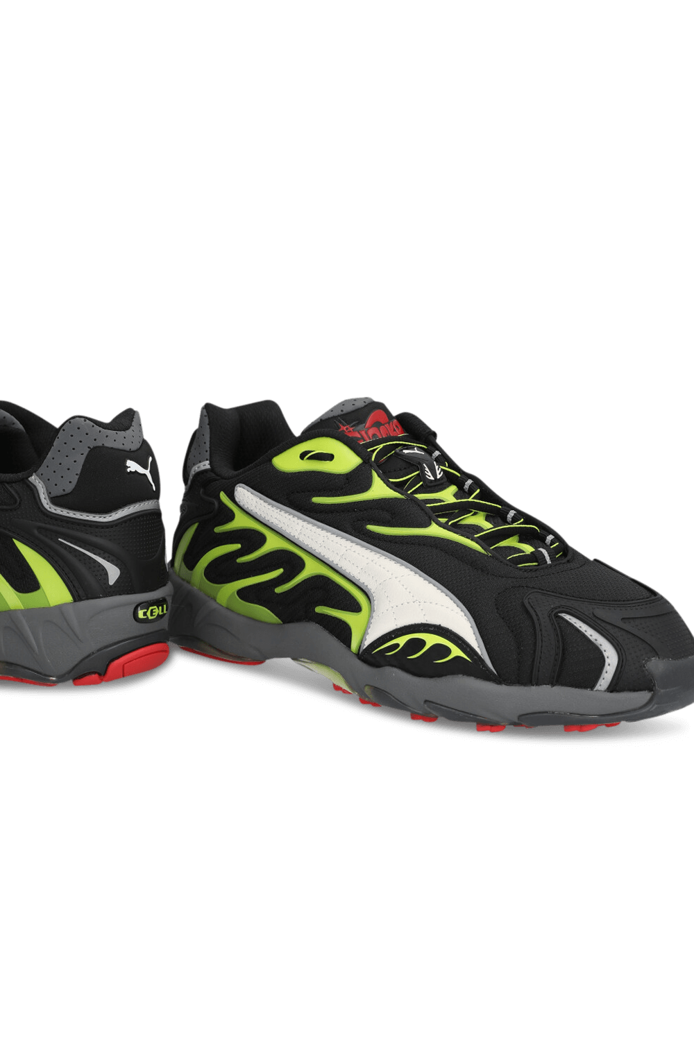 תמונת תקריב של פומה X אייסאפ רוקי נעלי סניקרס PUMA