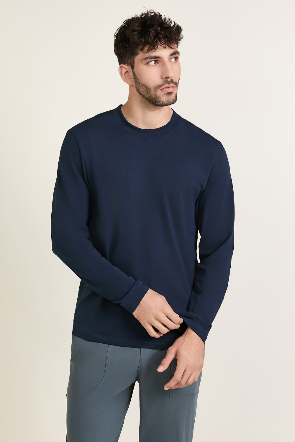 תמונת דוגמן קידמית של Zeroed In Long-Sleeve Shirt LULULEMON