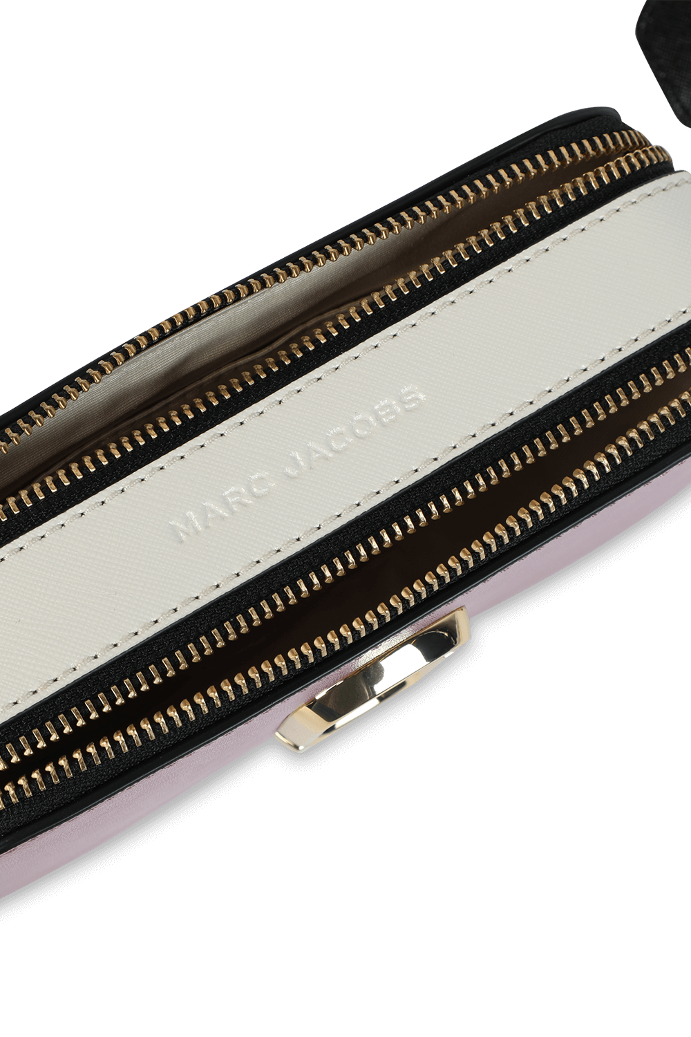 תמונת פנים של תיק סנאפשוט מעור MARC JACOBS
