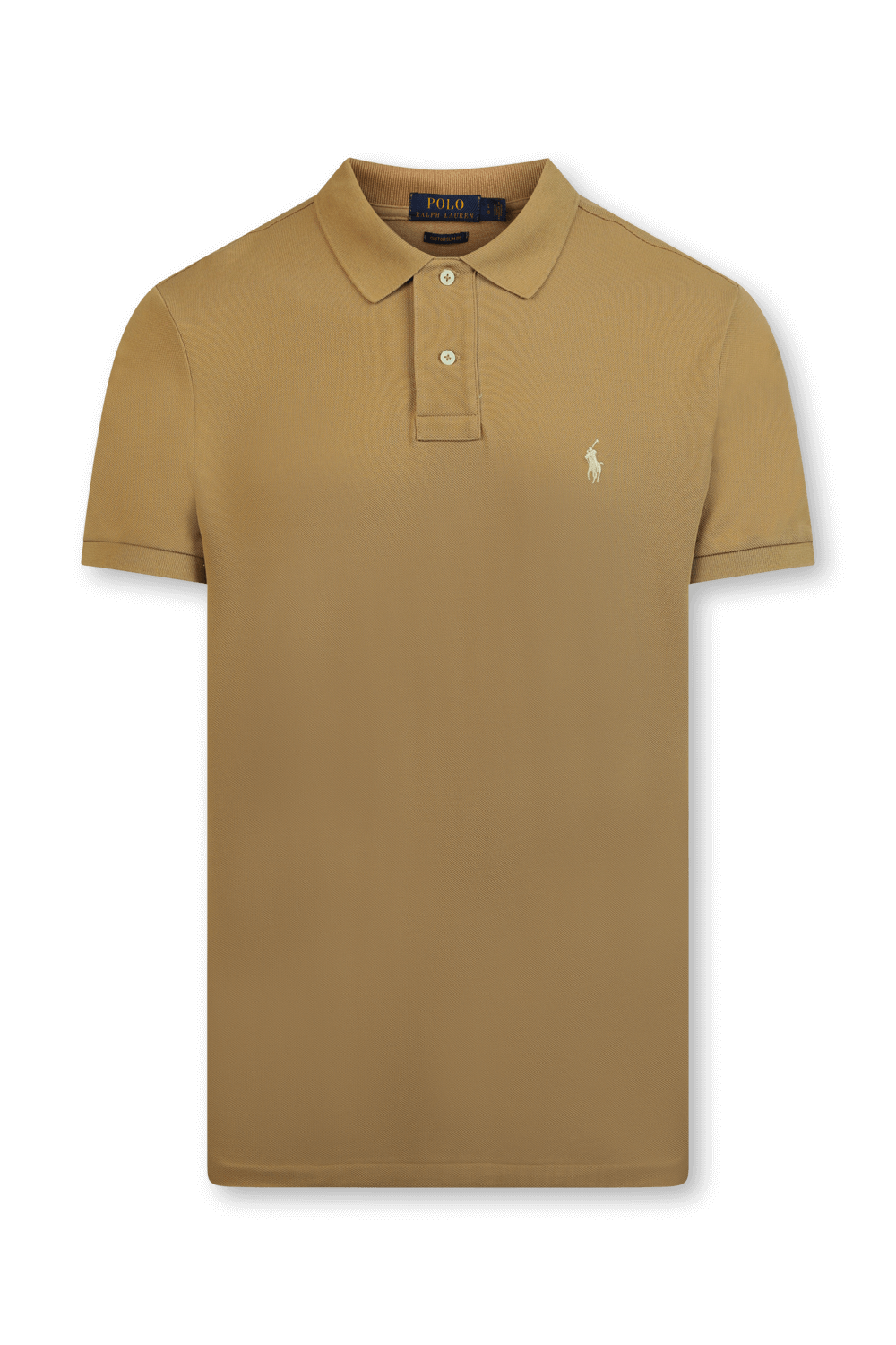תמונה קידמית של חולצת פולו עם לוגו רקום POLO RALPH LAUREN