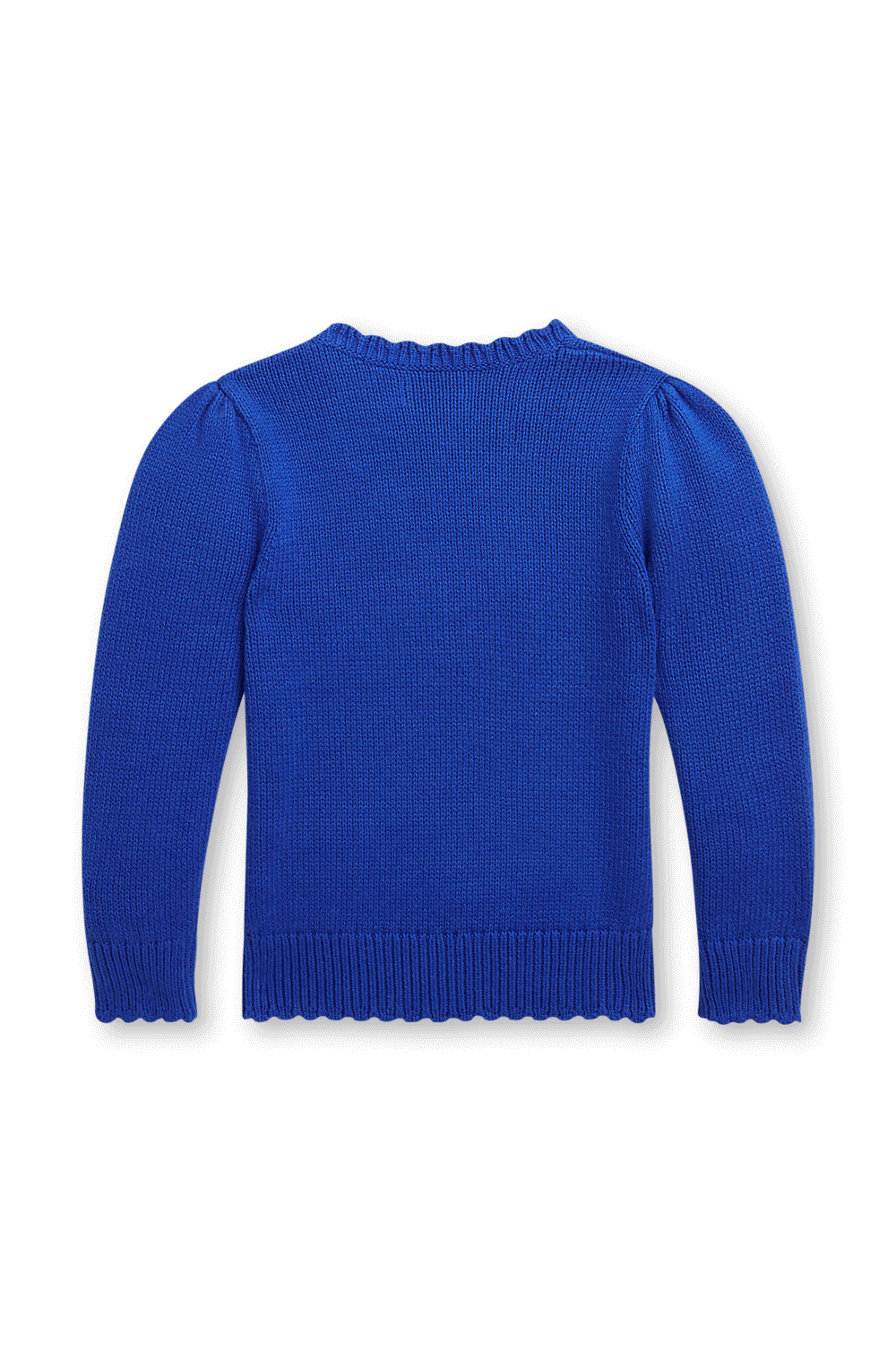 תמונה אחורית של סריג כותנה POLO RALPH LAUREN KIDS