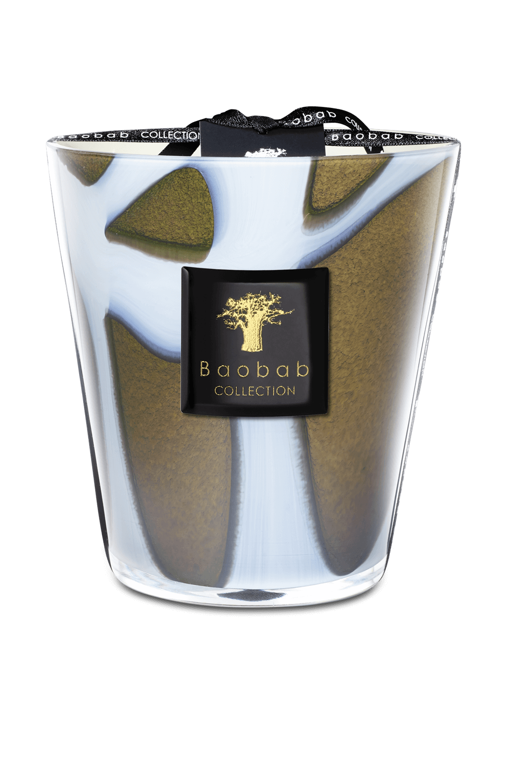 תמונה קידמית של נר בניחוח דובדבן וענבר - 12 ס''מ BAOBAB