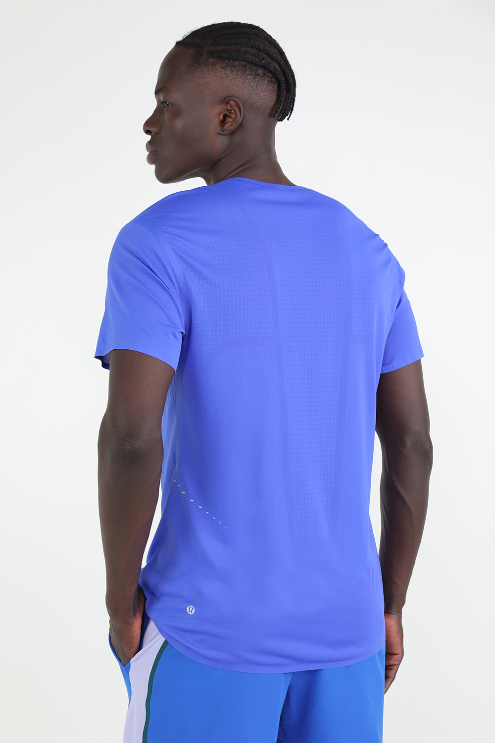 תמונת דוגמן אחורית של Fast and Free SS *Breathe LULULEMON