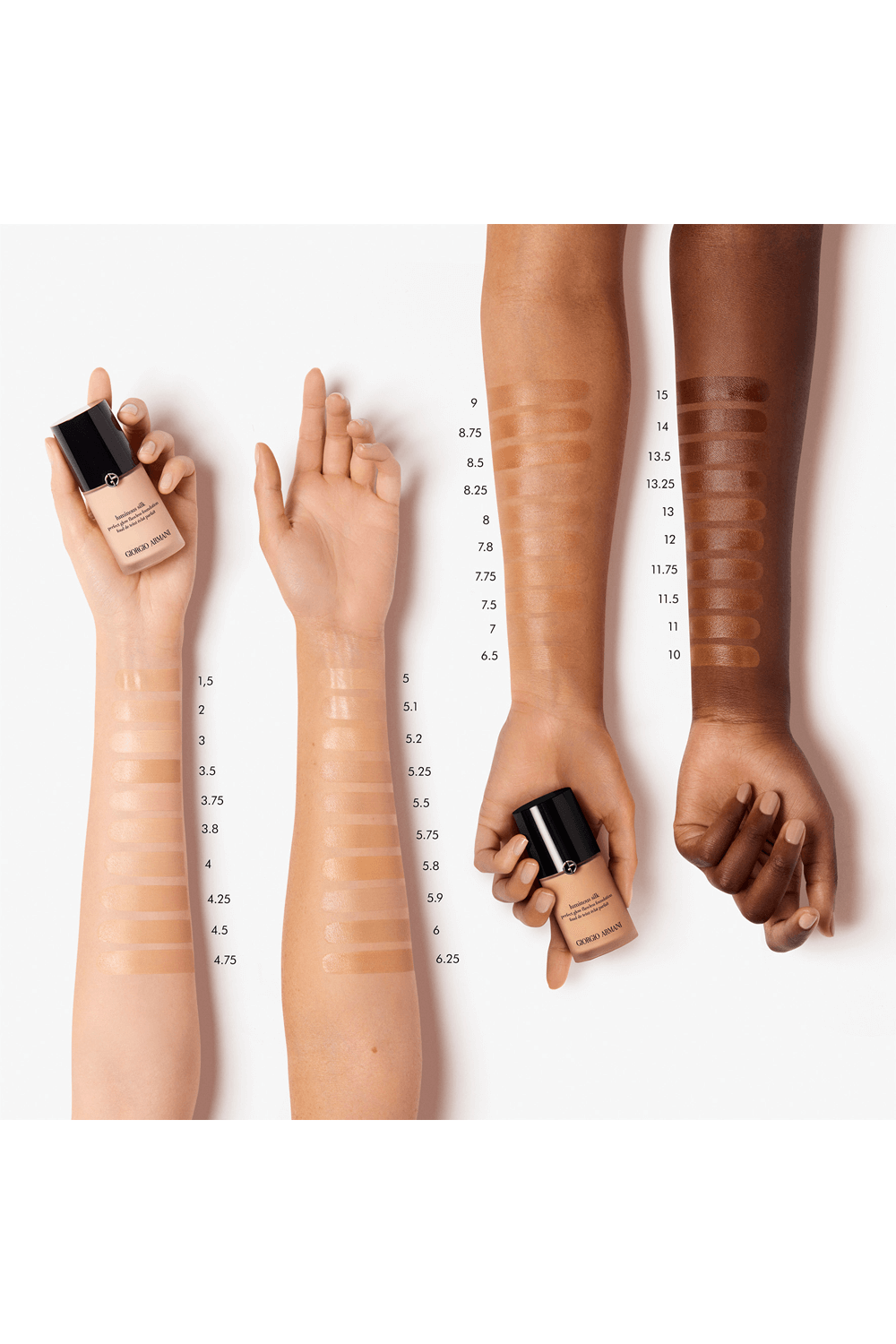 מייקאפ לומינוס סילק למראה זוהר 9 ARMANI BEAUTY