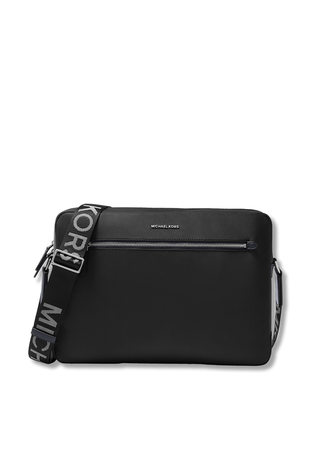 תמונה קידמית של Hudson Large Gabardine Messenger Bag MICHAEL KORS