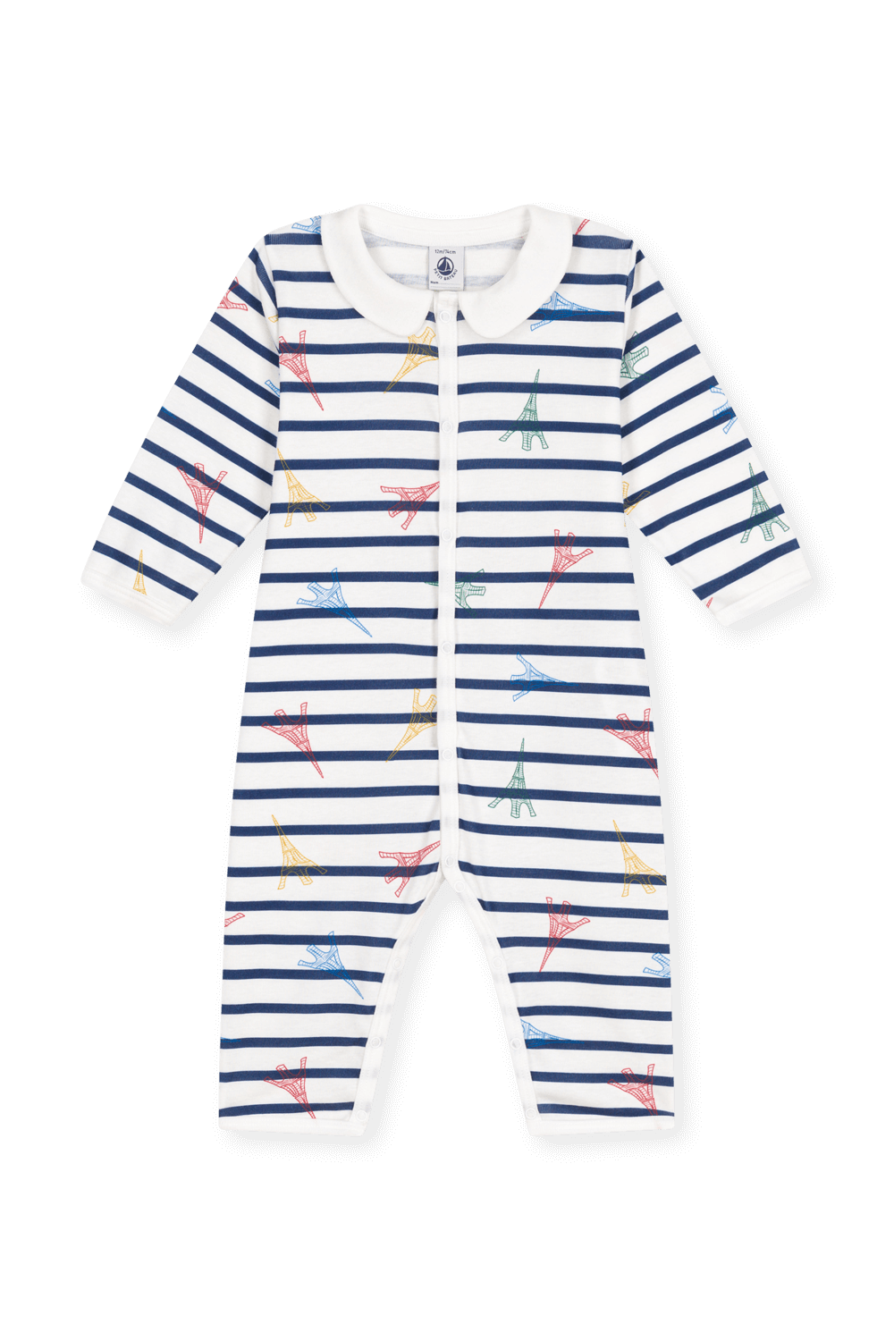 תמונה קידמית של אוברול - גילאי 3-36 חודשים PETIT BATEAU