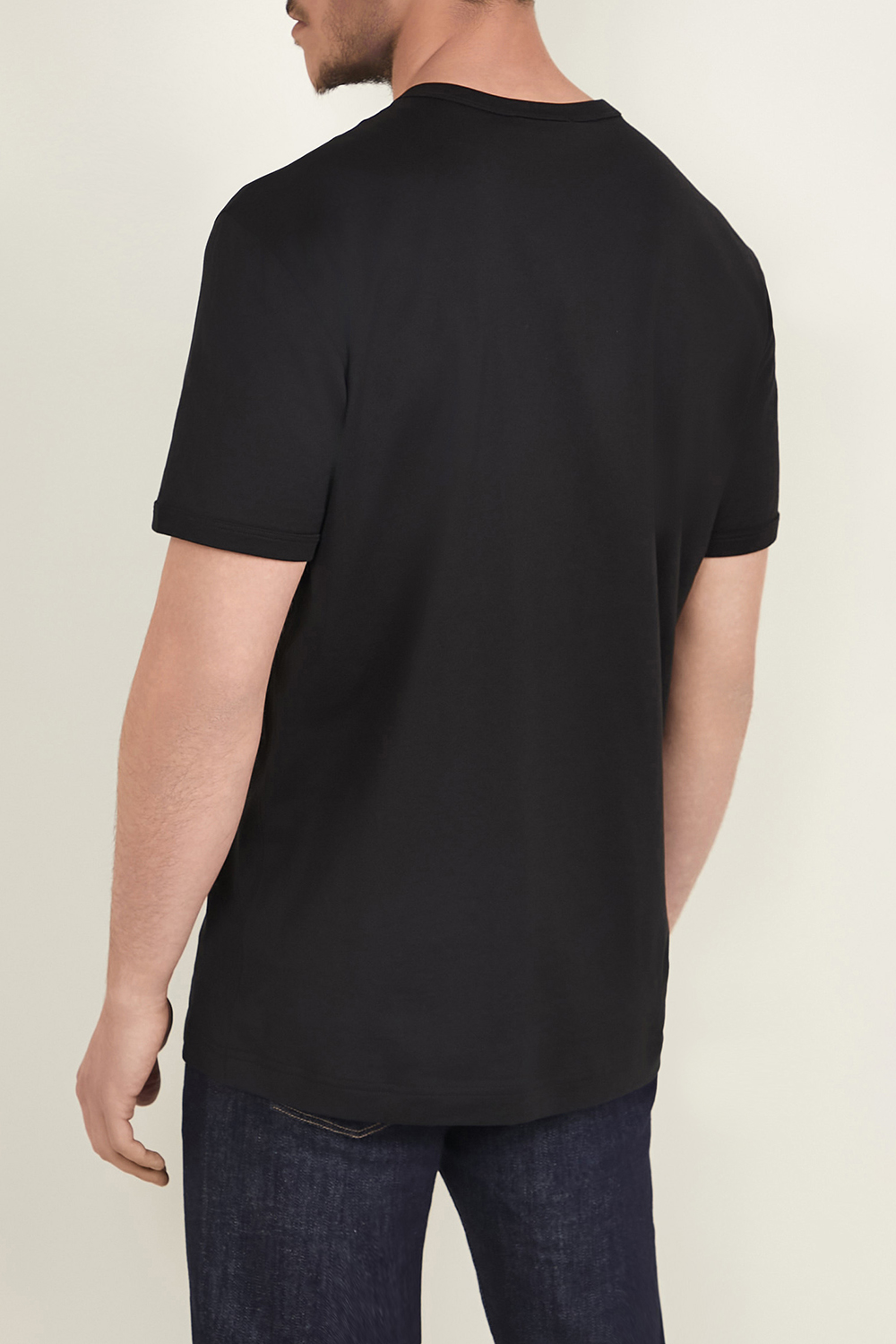 תמונת דוגמן אחורית של חולצת טי DOLCE & GABBANA