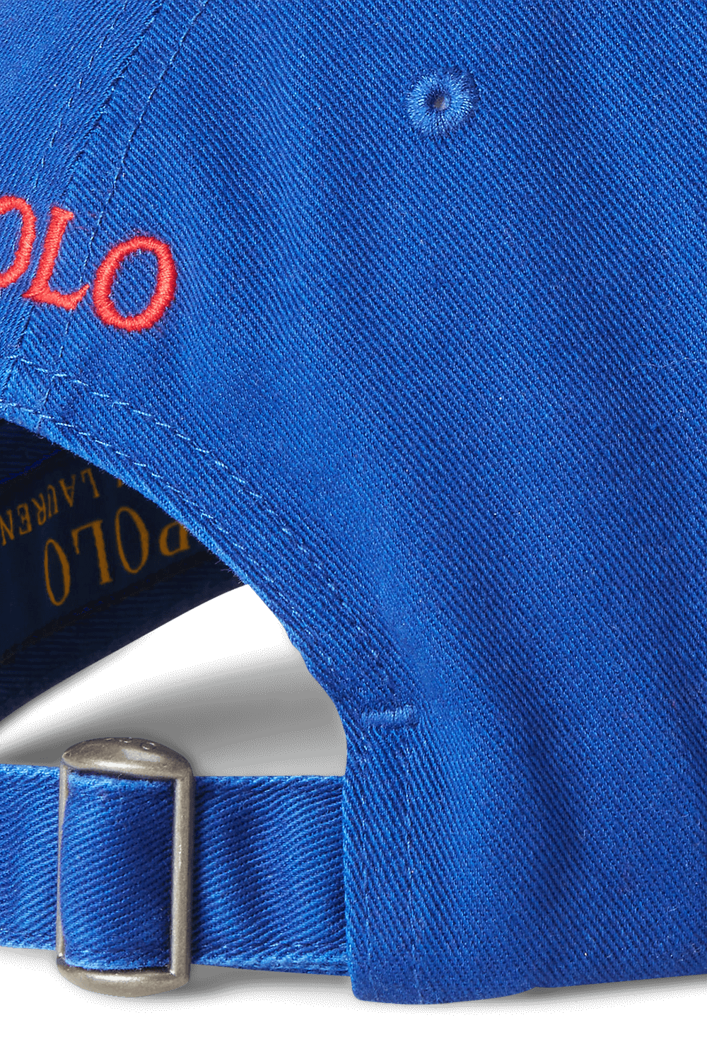 תמונת תקריב של כובע מצחייה POLO RALPH LAUREN