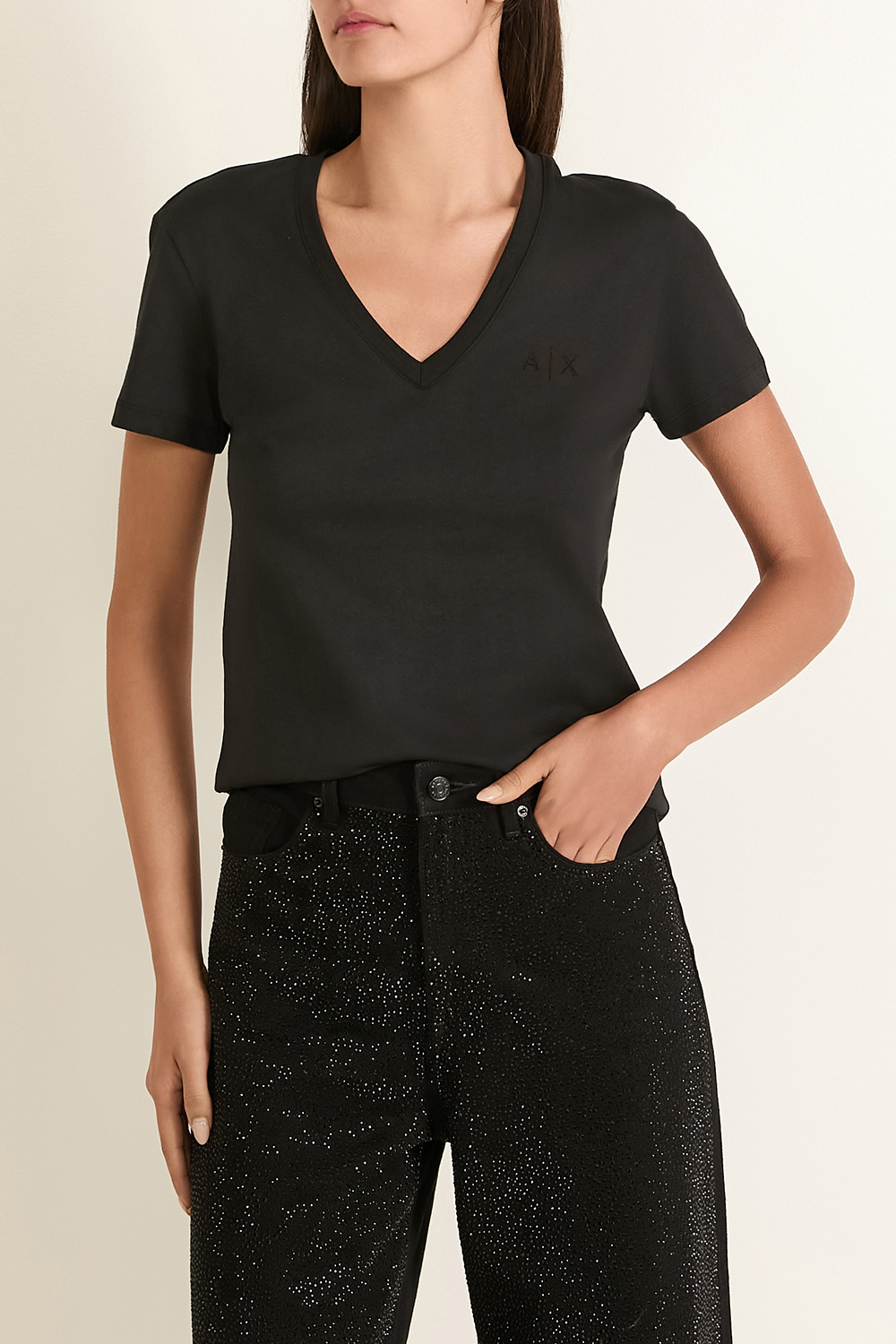 תמונת דוגמן קידמית של חולצת טי ARMANI EXCHANGE