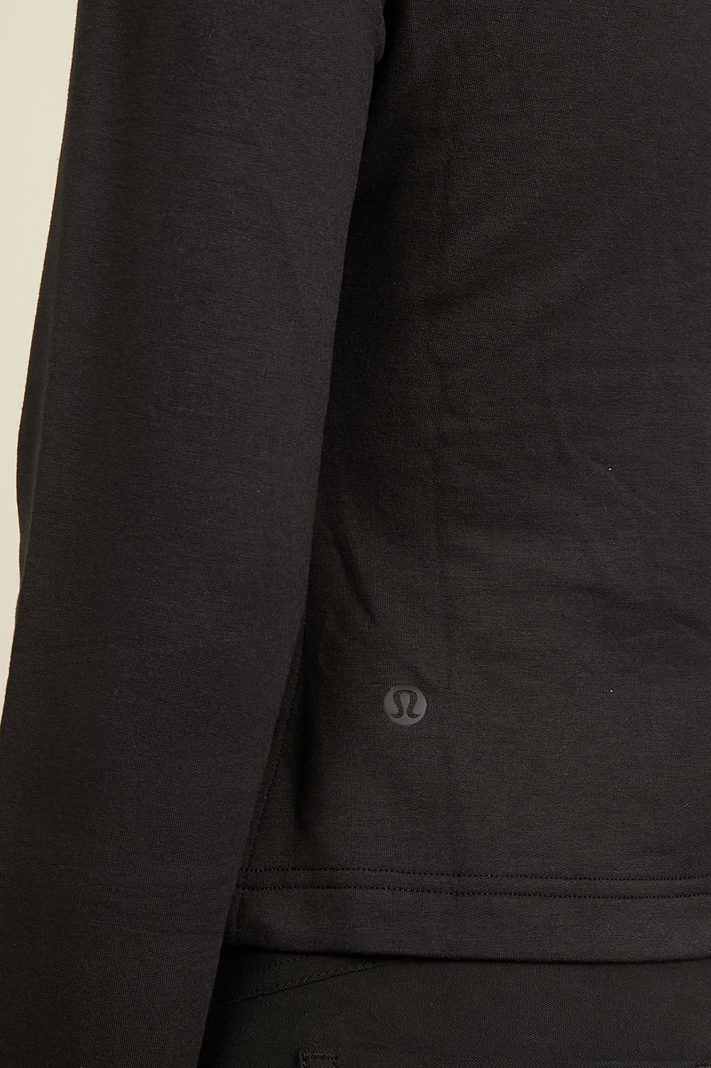 תמונת תקריב דוגמן של Modal Fleece Open-Front Long Sleeve LULULEMON