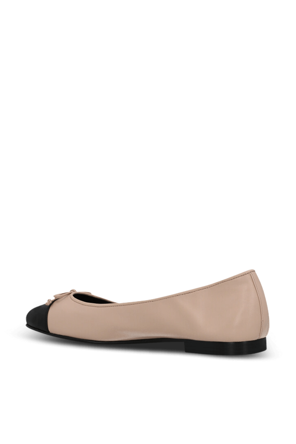 תמונה אחורית של נעלי בלרינה מעור TORY BURCH