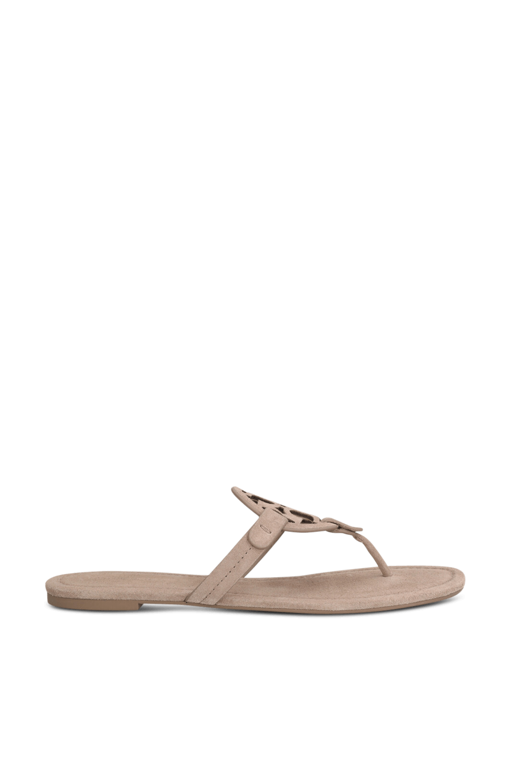 תמונה קידמית של סנדלי מילר זמש TORY BURCH