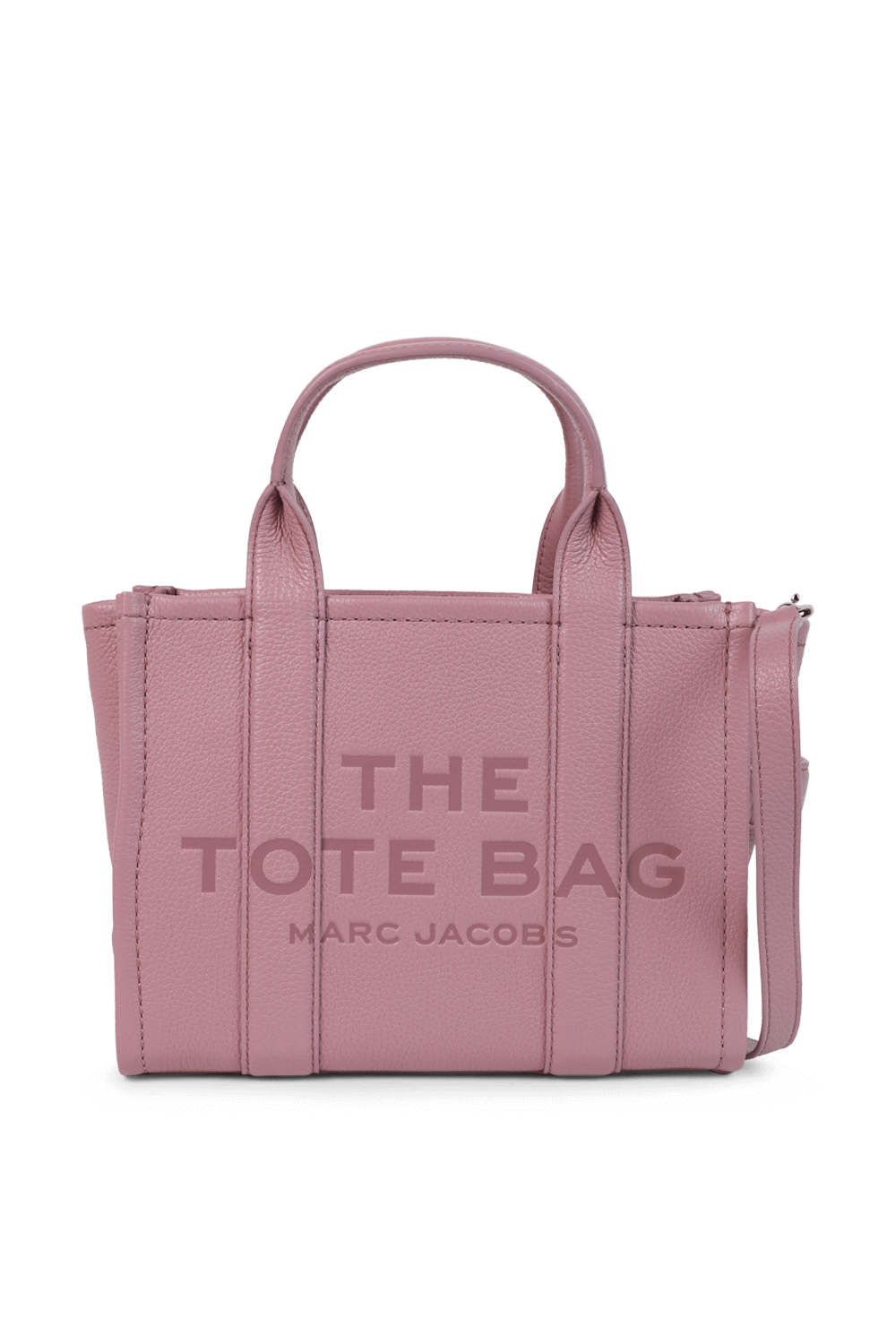 תמונה קידמית של תיק נשיאה מעור בגודל מיני MARC JACOBS