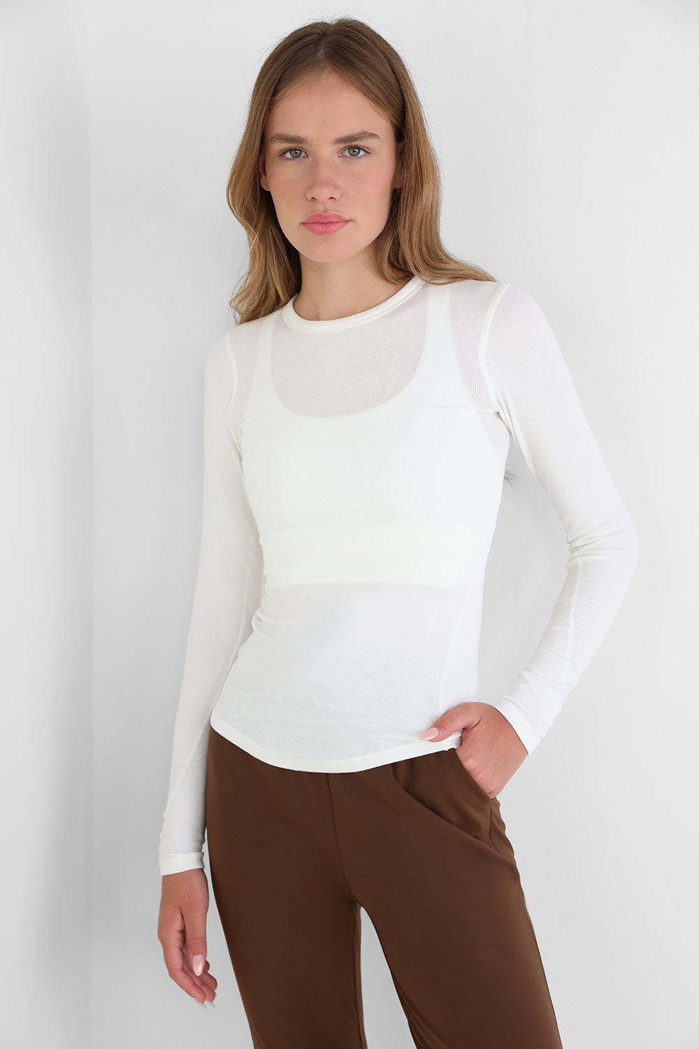 תמונת דוגמן קידמית של Hold Tight Long-Sleeve Shirt