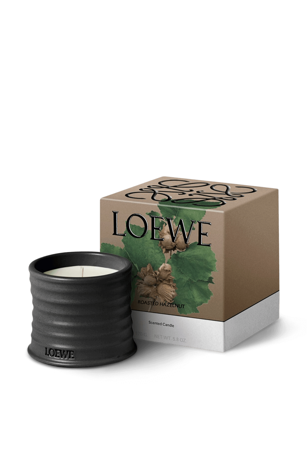 תמונה אחורית של LOEWE Roasted Hazelnut Small Scented Candle LOEWE PERFUMES