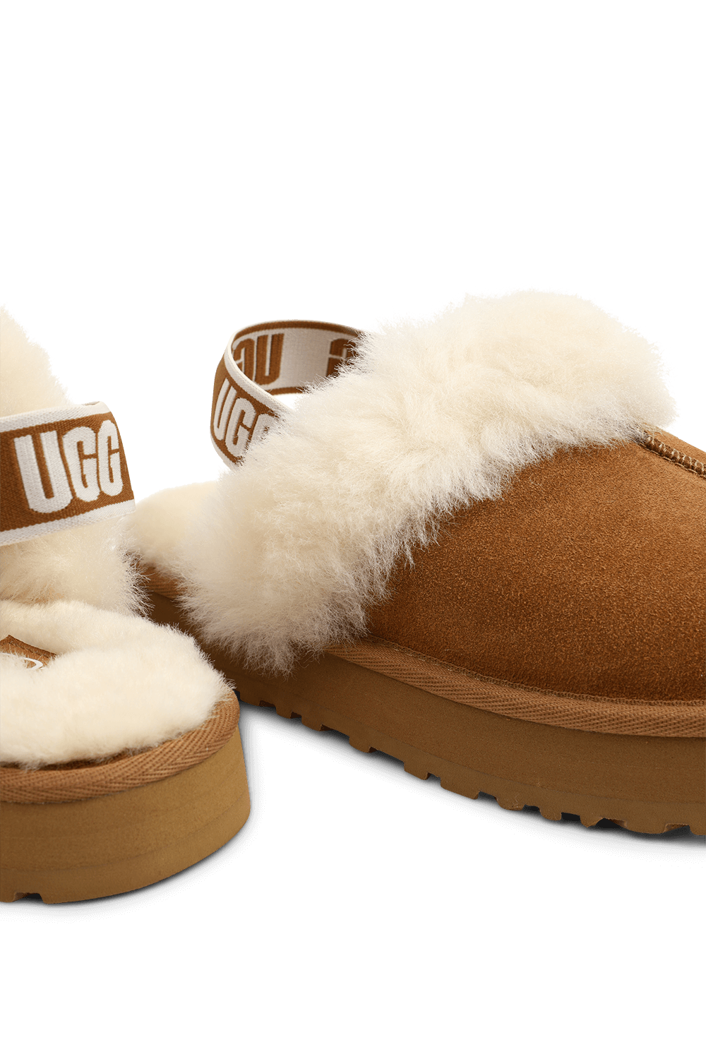 תמונת תקריב של נעלי פאנקט סלינג בק - מידות 31-35 UGG