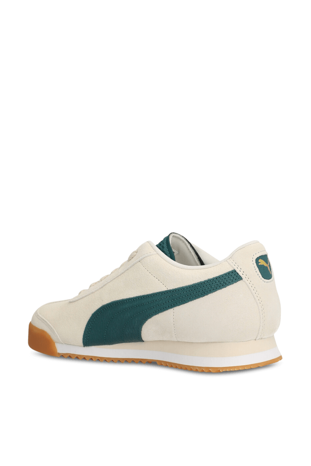 תמונת תקריב של נעלי סניקרס רומא סוויד PUMA