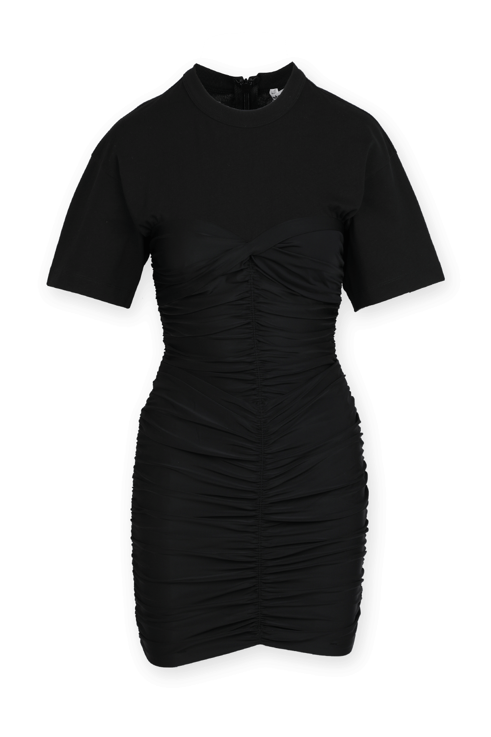 תמונה קידמית של Hybrid Mini Dress in Black