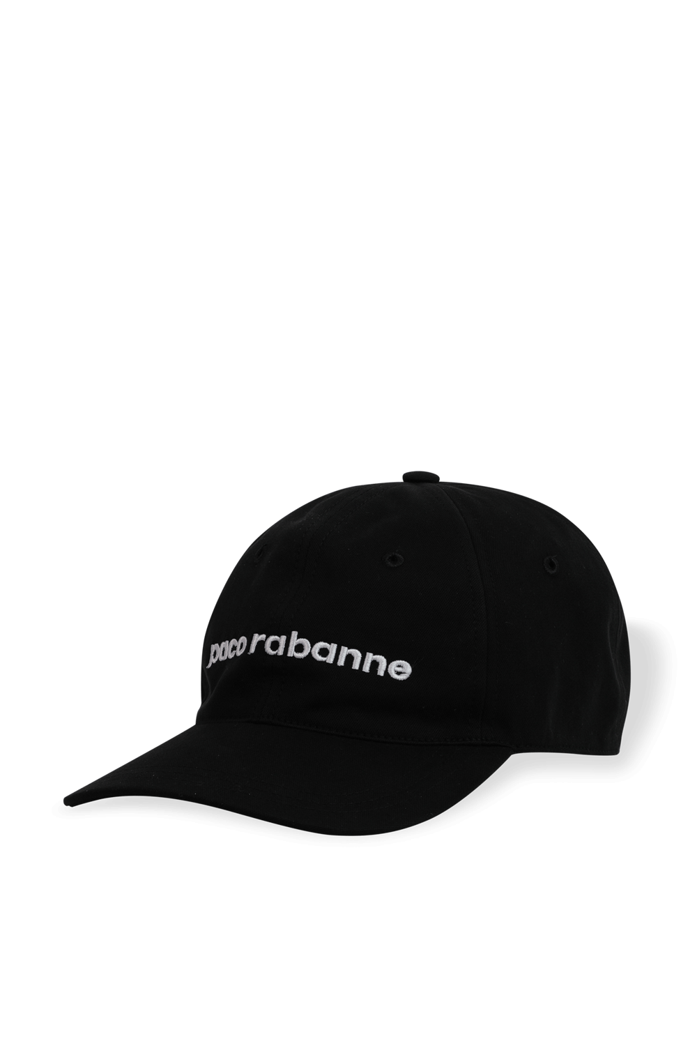 תמונה קידמית של Black Baseball Cap With Logo RABANNE