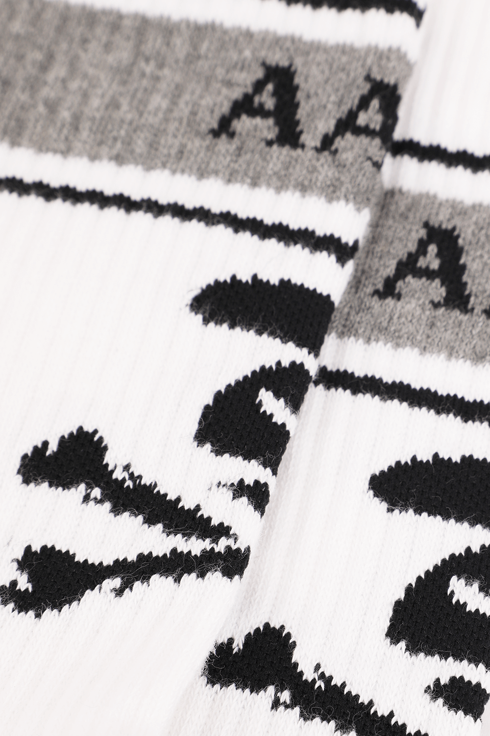 תמונה אחורית של Logo Socks in White
