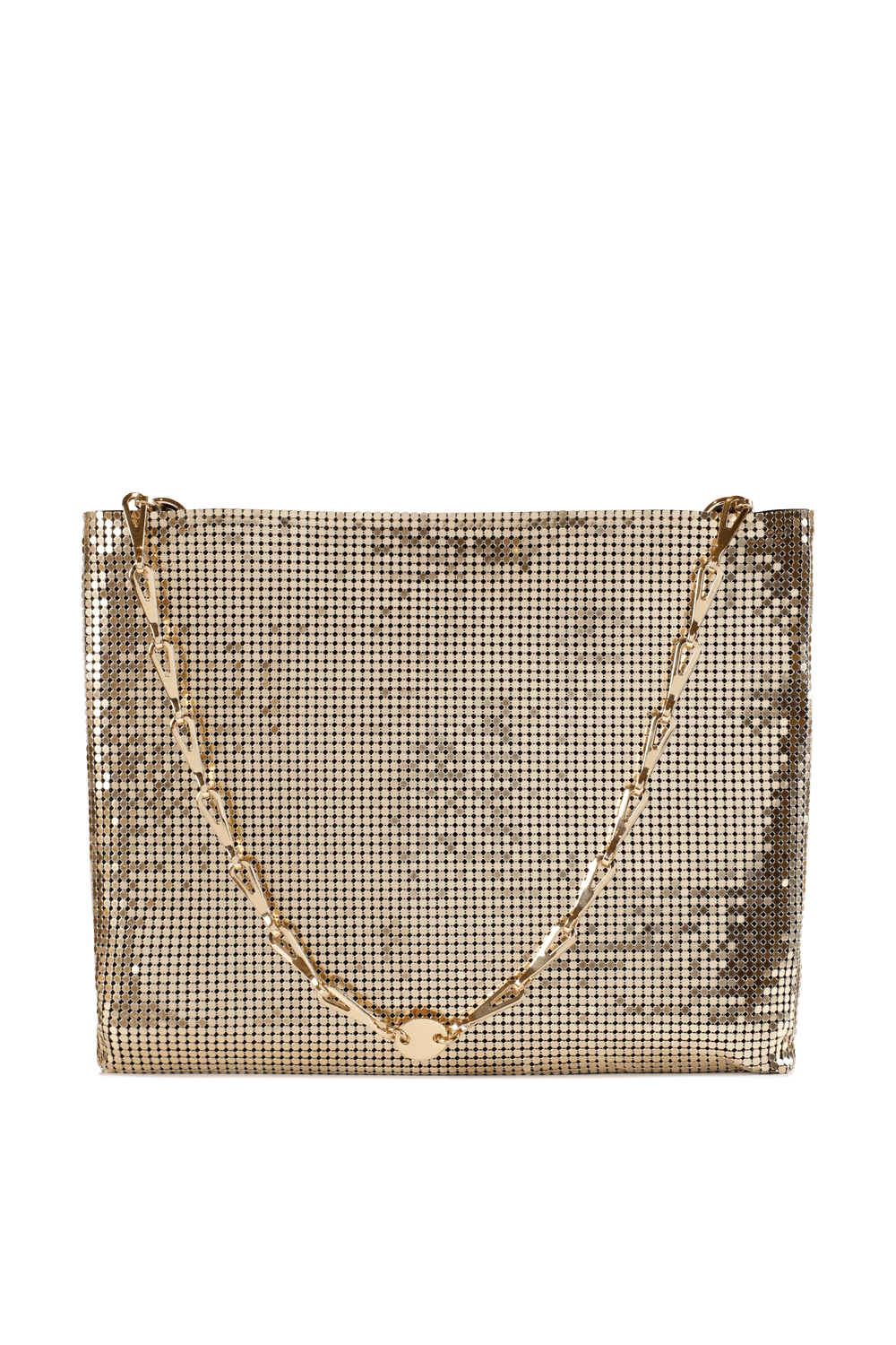 תמונה קידמית של Gold Pixel Shoulder Bag