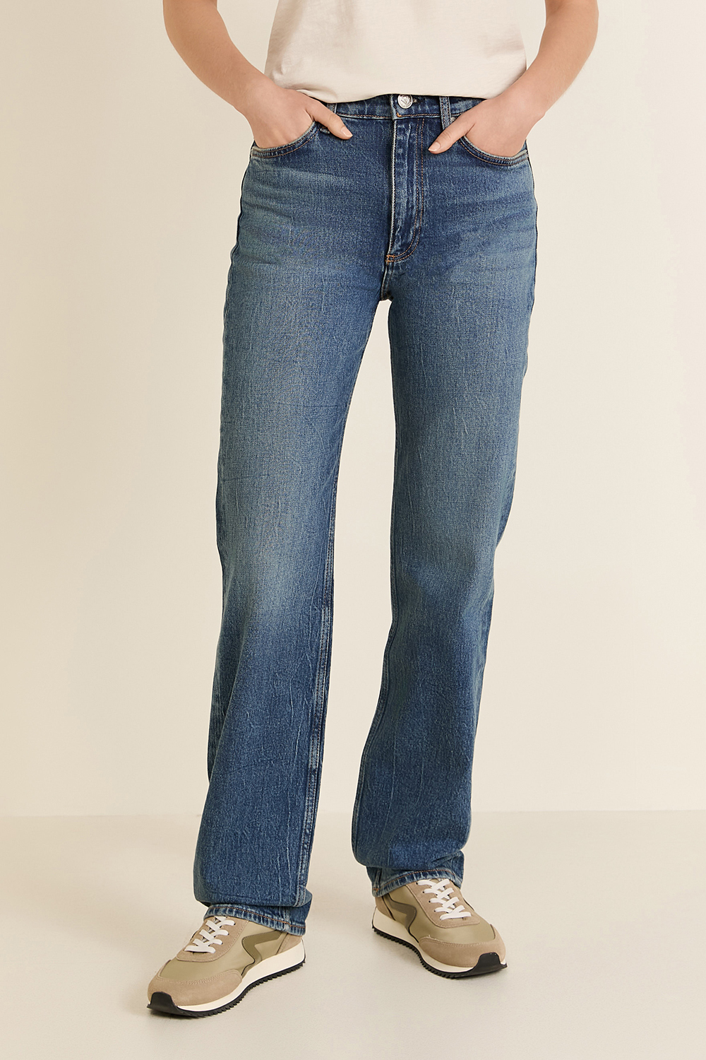 תמונת דוגמן קידמית של ג'ינס הארלו RAG & BONE