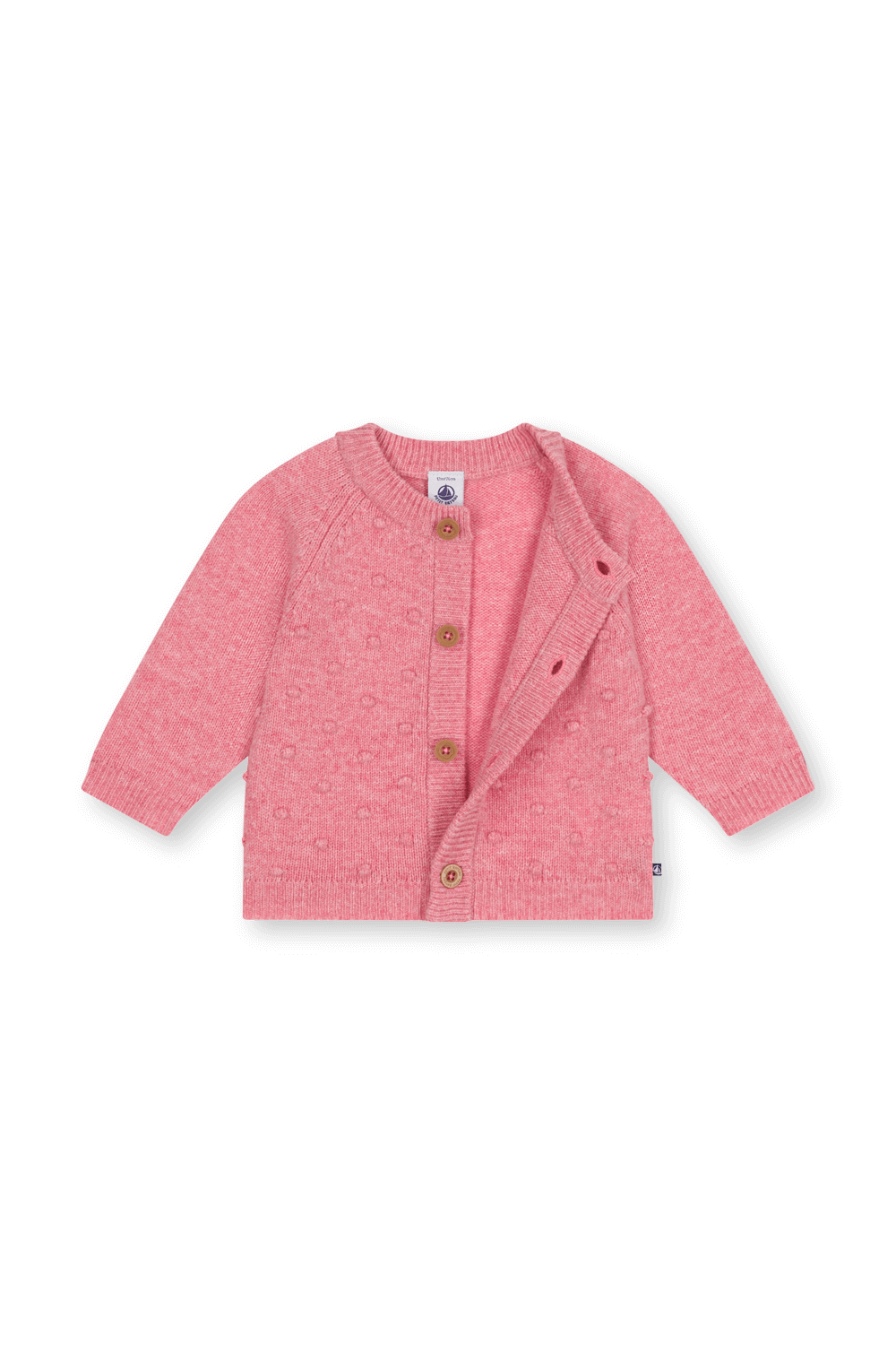 תמונה אחורית של סריג צמר - גילאי 3-12 חודשים PETIT BATEAU