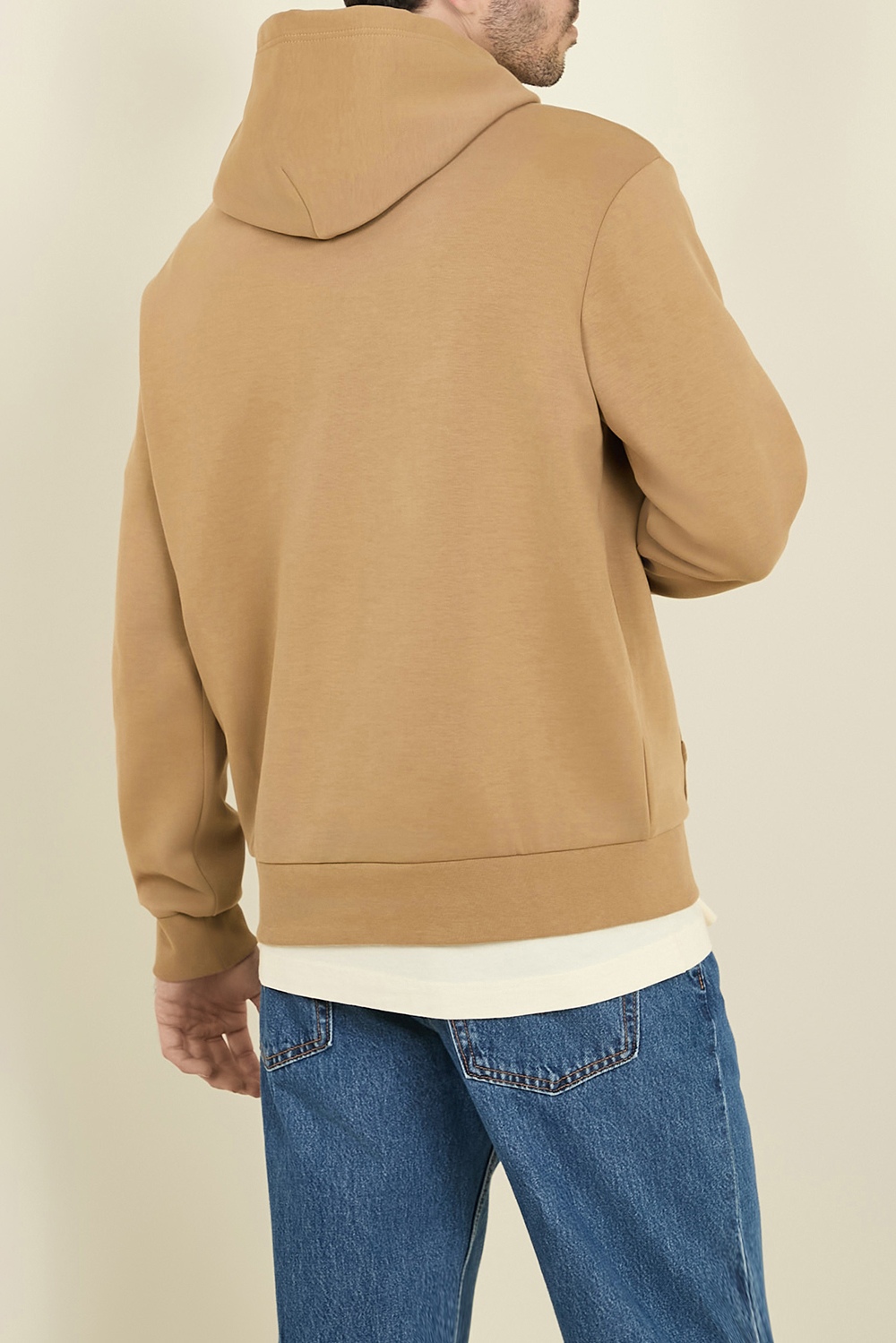 תמונת דוגמן אחורית של סווטשירט קפוצ'ון POLO RALPH LAUREN