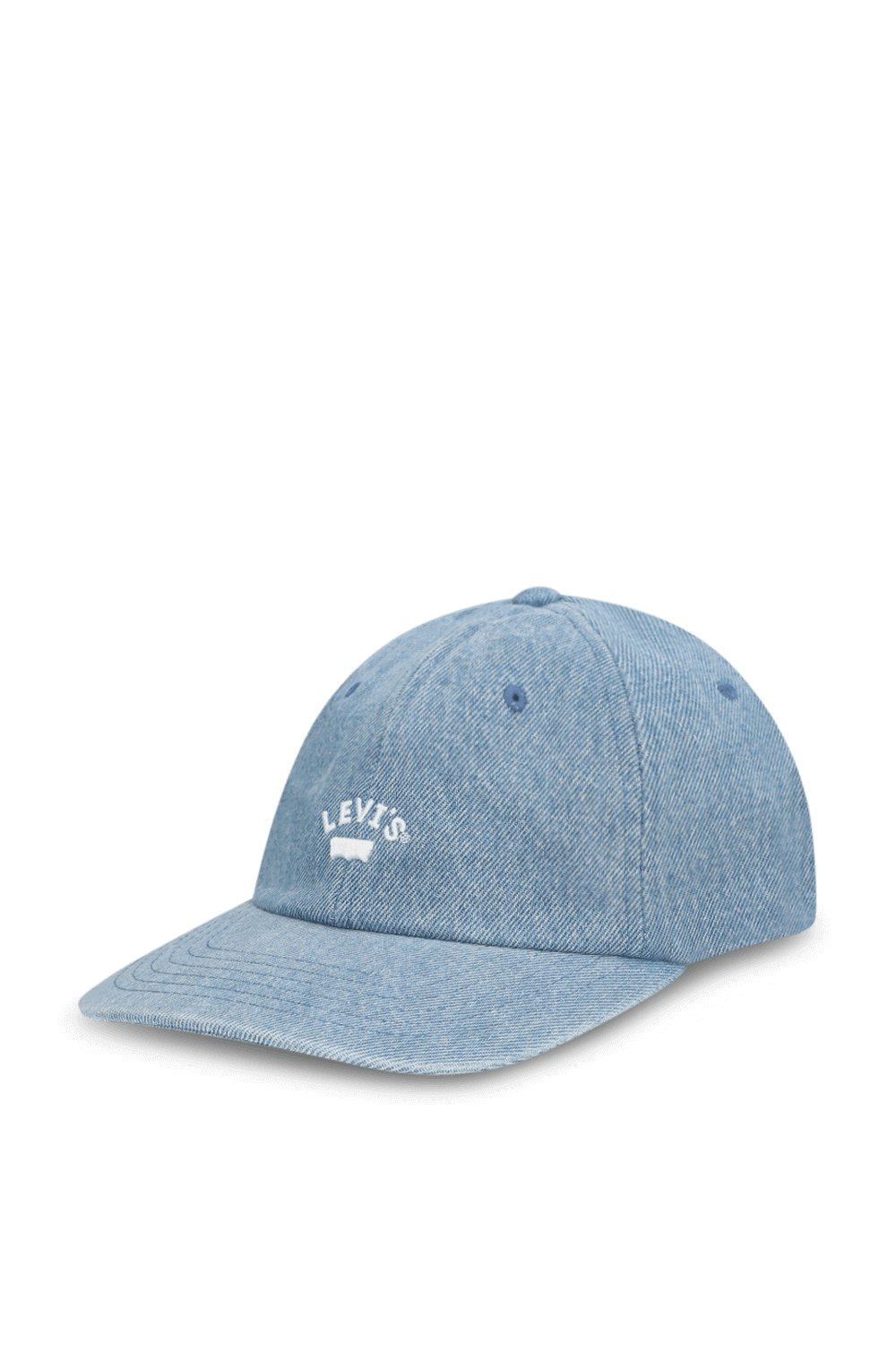 תמונה קידמית של כובע מצחייה ג'ינס LEVI`S